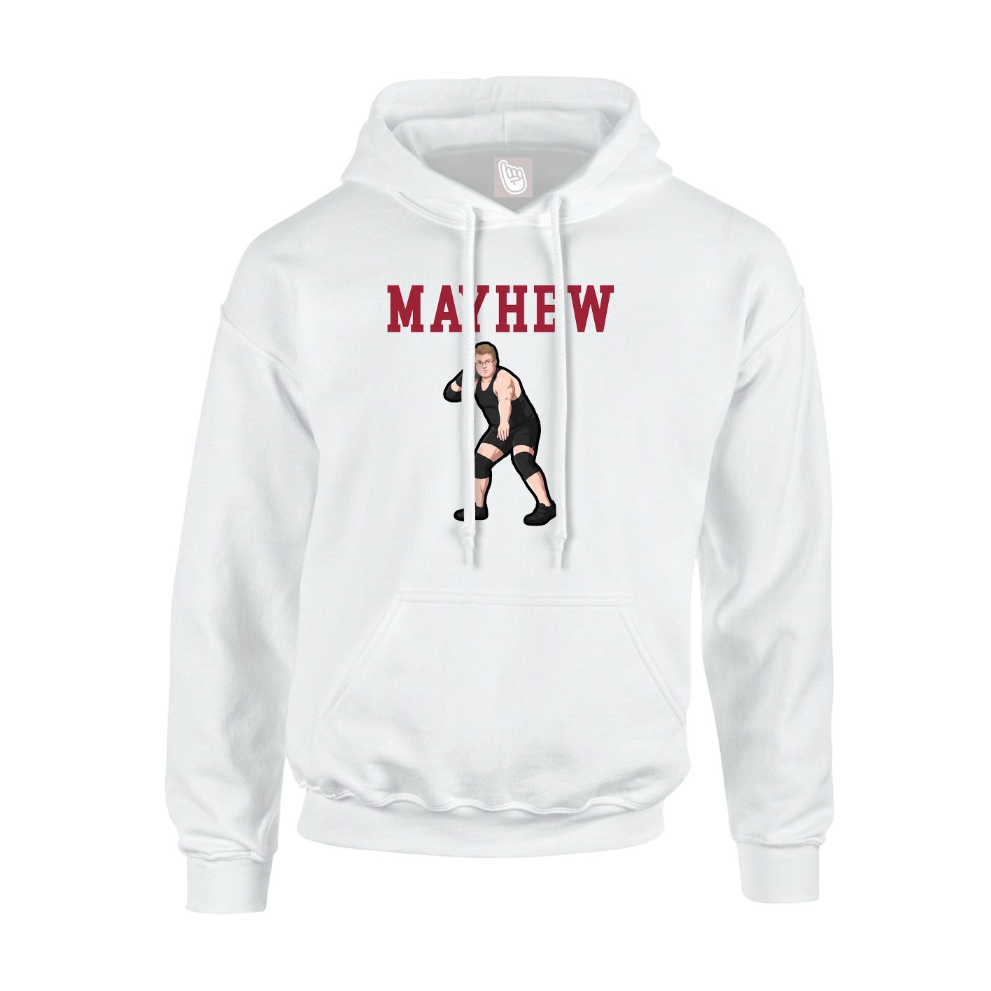 Youth Hoodie — Shirsey in White