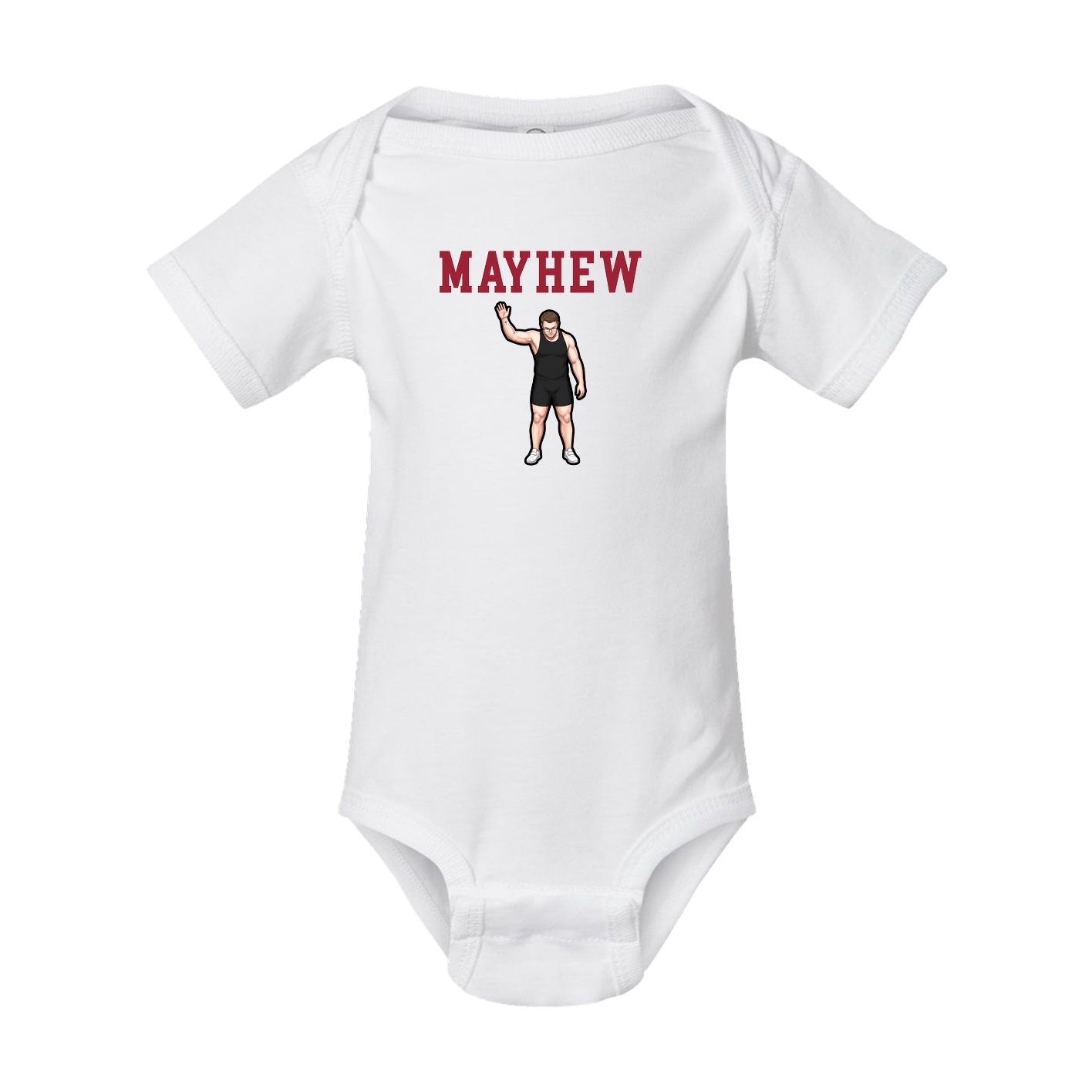 Baby Onesie — Shirsey in White