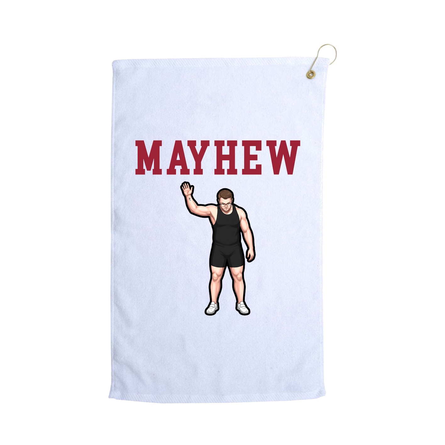 Golf Towel — Shirsey in White