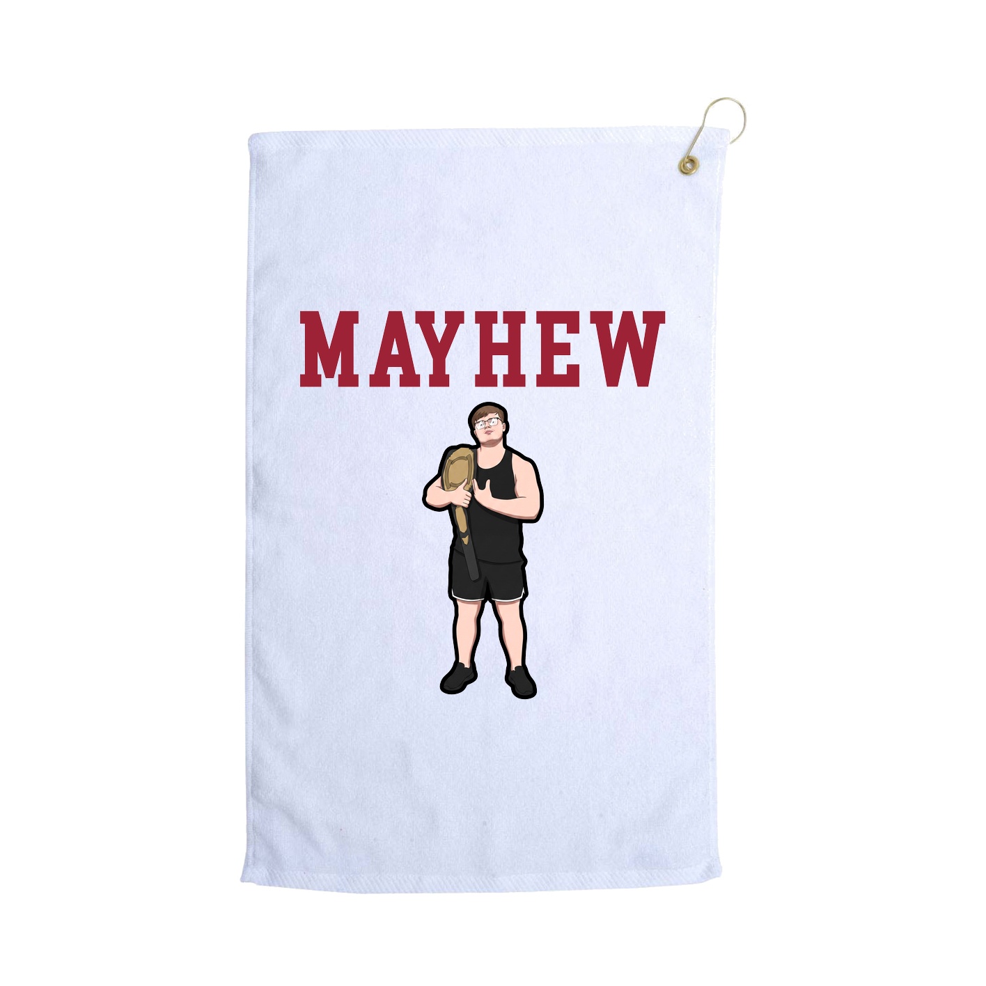 Golf Towel — Shirsey in White