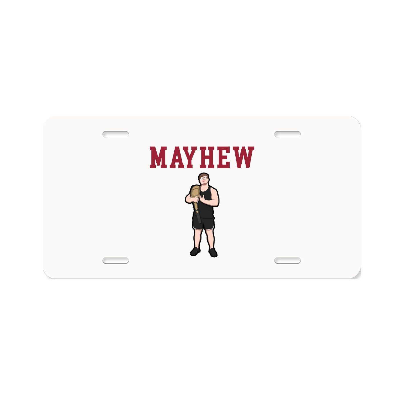 License Plate — Shirsey in Classic