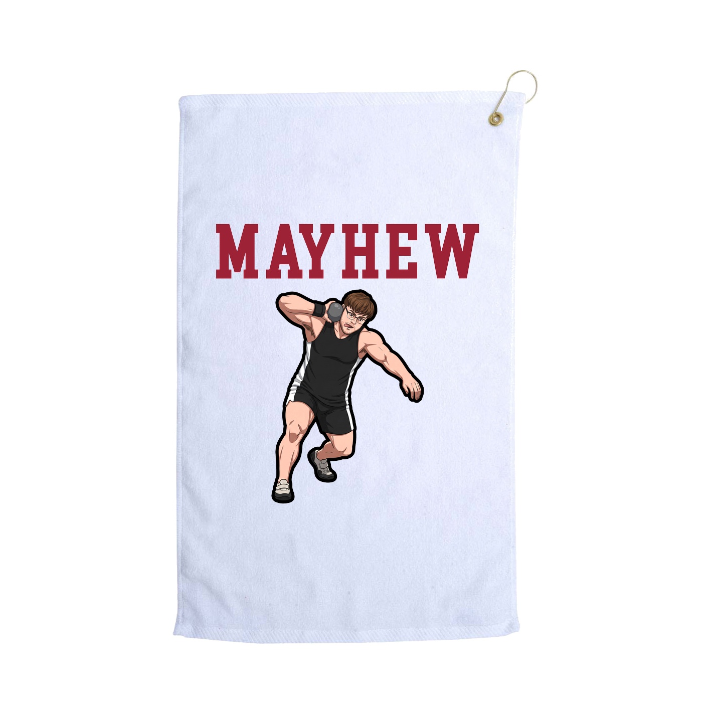 Golf Towel — Shirsey in White