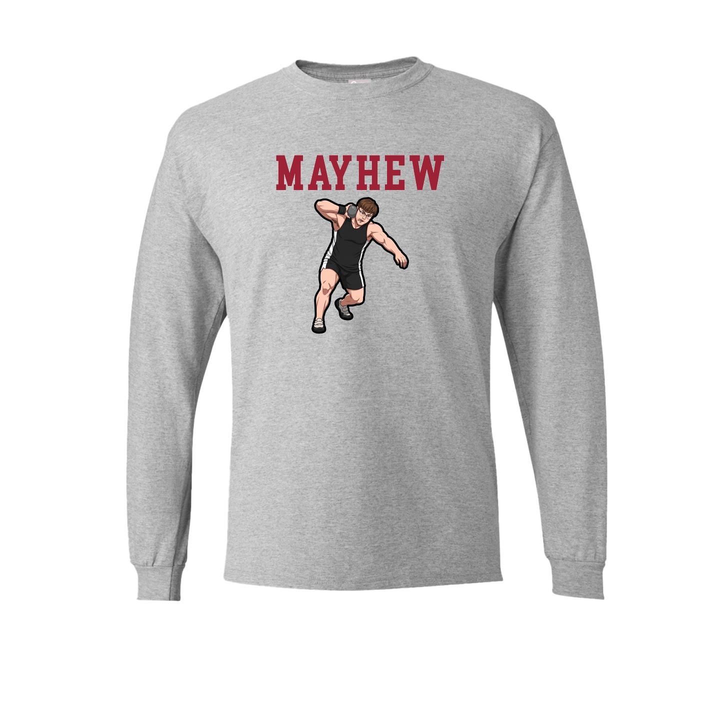 Long Sleeve Tee — Shirsey in Grey