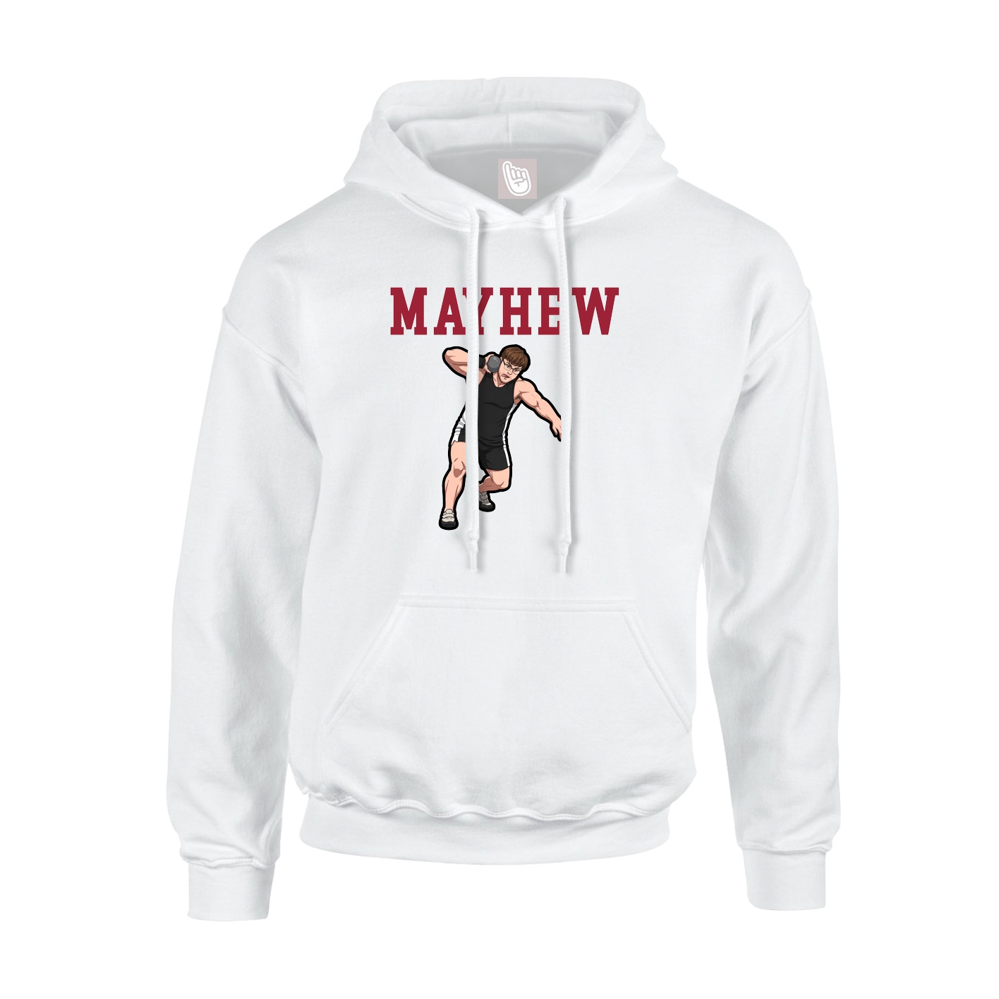 Youth Hoodie — Shirsey in White