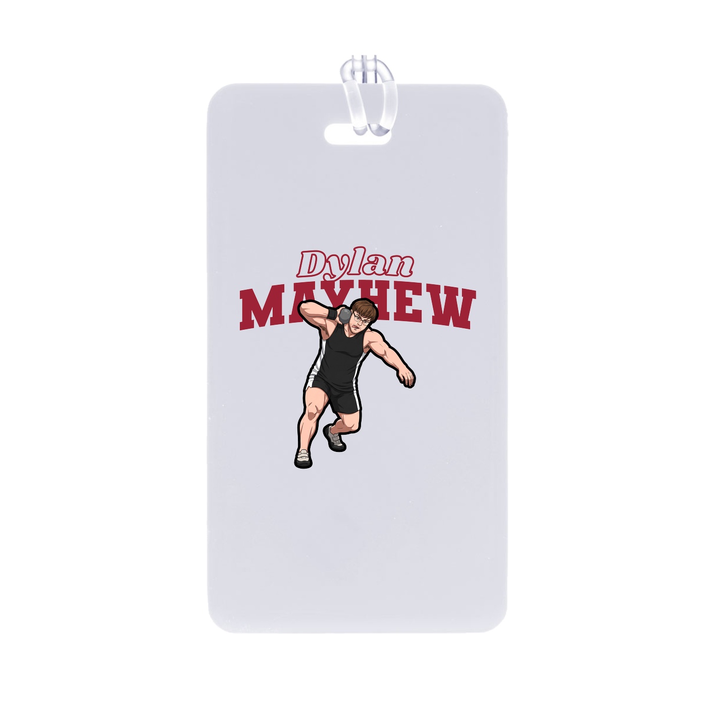 Bag Tag — Name Arch in Classic