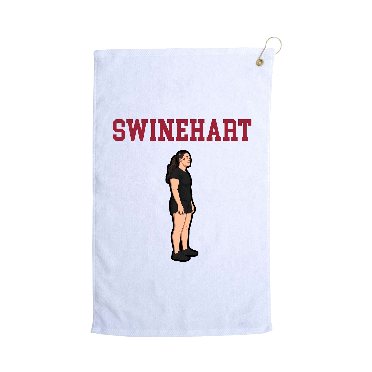 Golf Towel — Shirsey in White