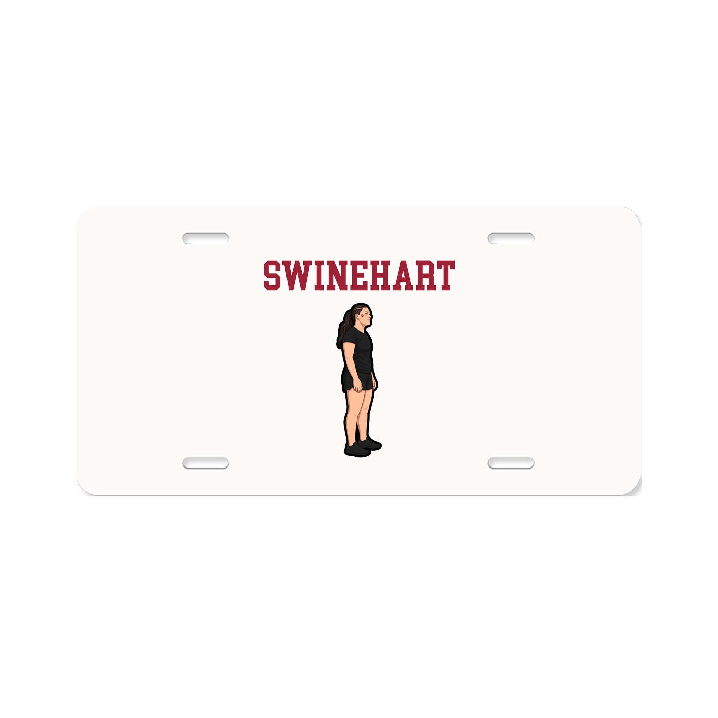 License Plate — Shirsey in Classic
