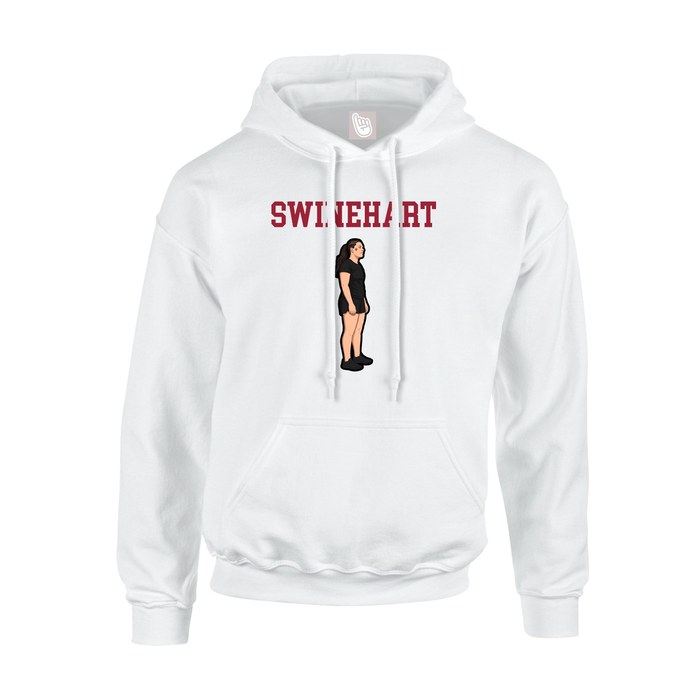 Youth Hoodie — Shirsey in White