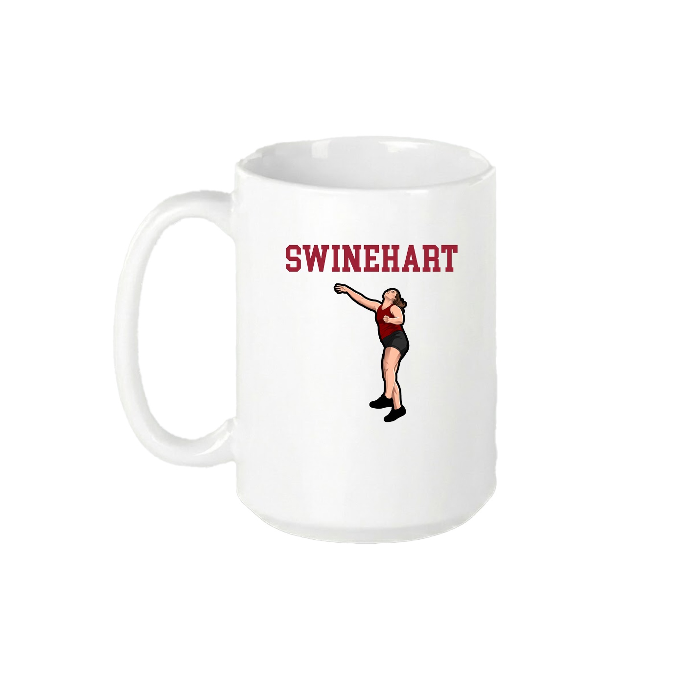 15oz Coffee Mug — Shirsey in White
