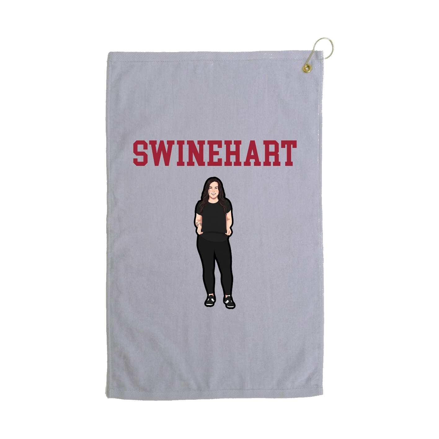 Golf Towel — Shirsey in Grey