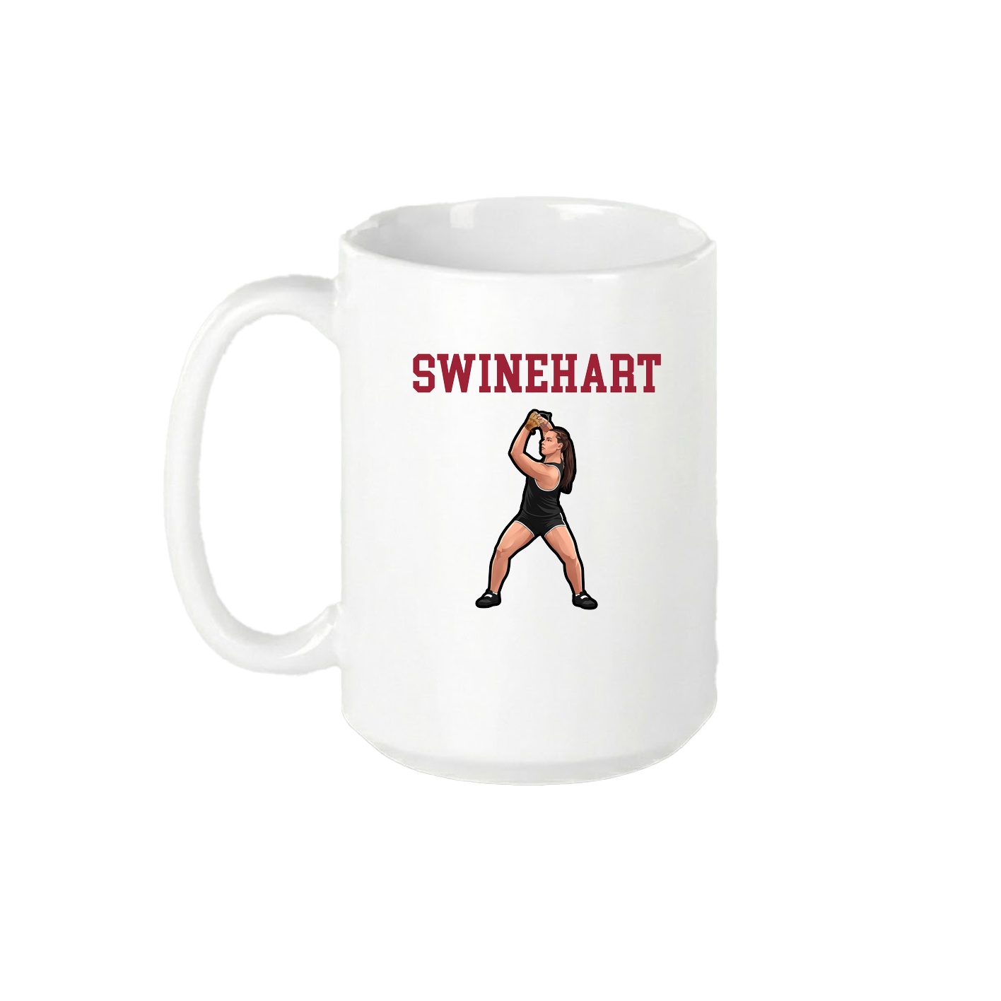 15oz Coffee Mug — Shirsey in White