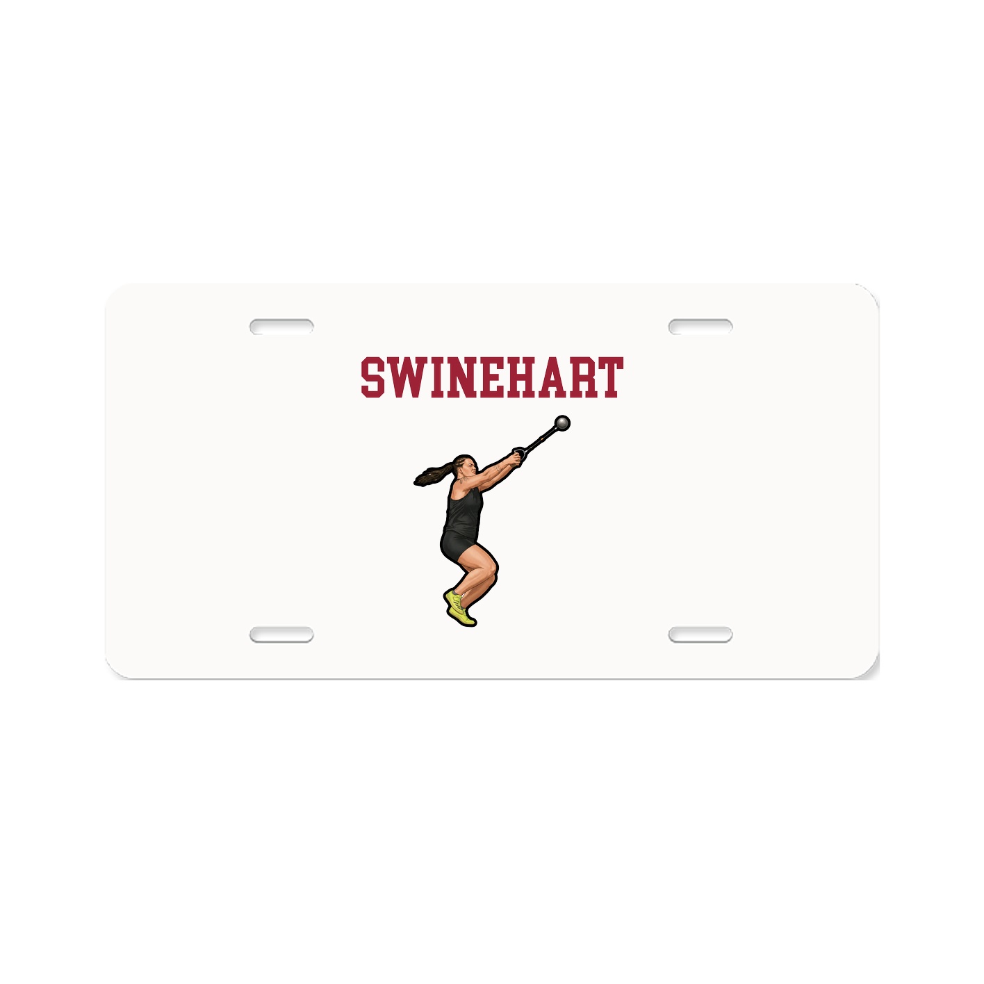 License Plate — Shirsey in Classic