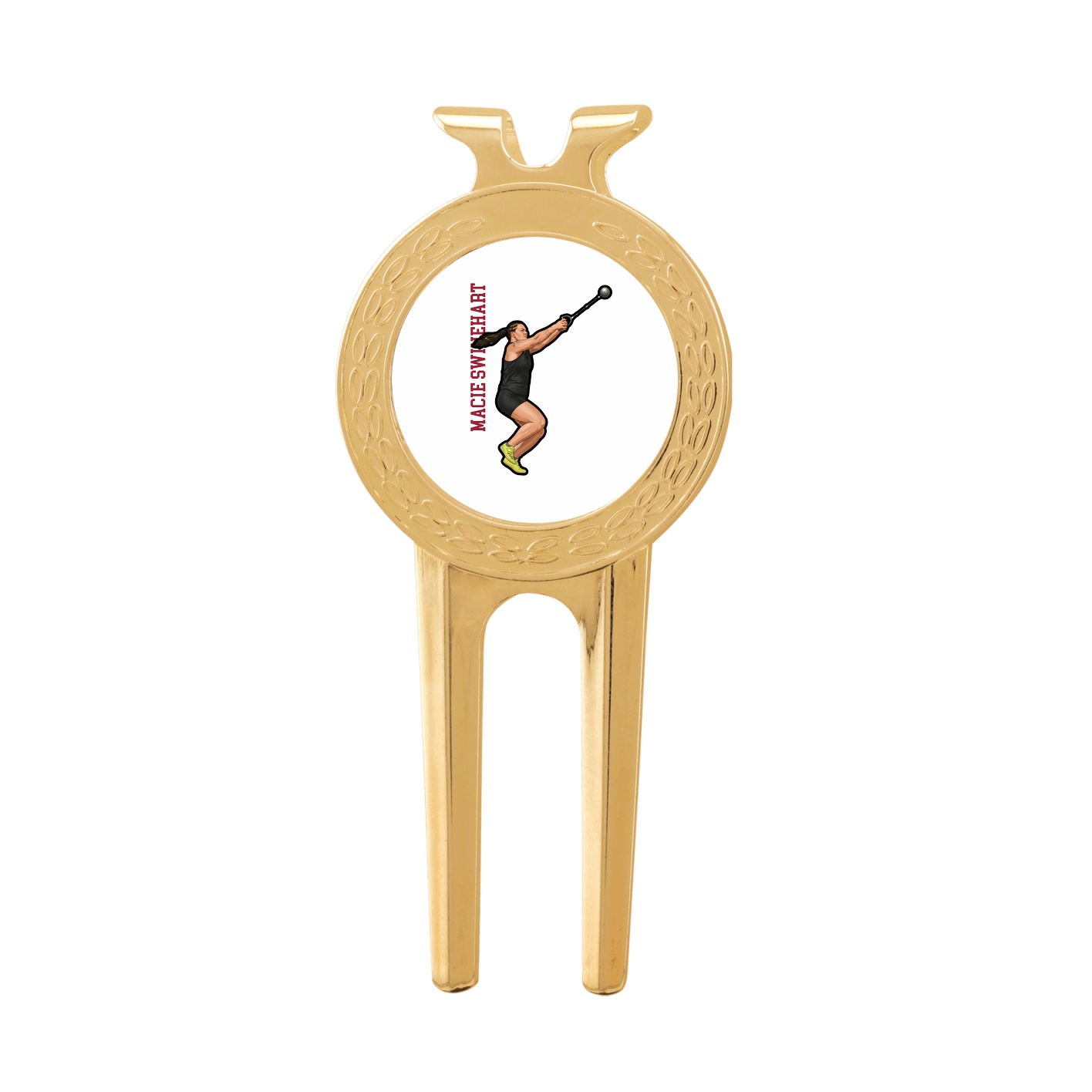 Divot Tool with Ball Marker — Name Vertical in Classic