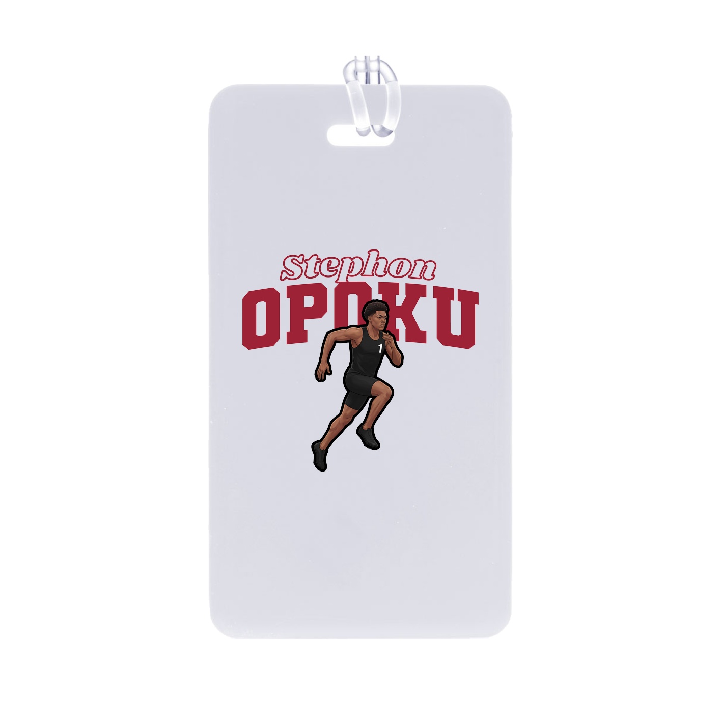 Bag Tag — Name Arch in Classic