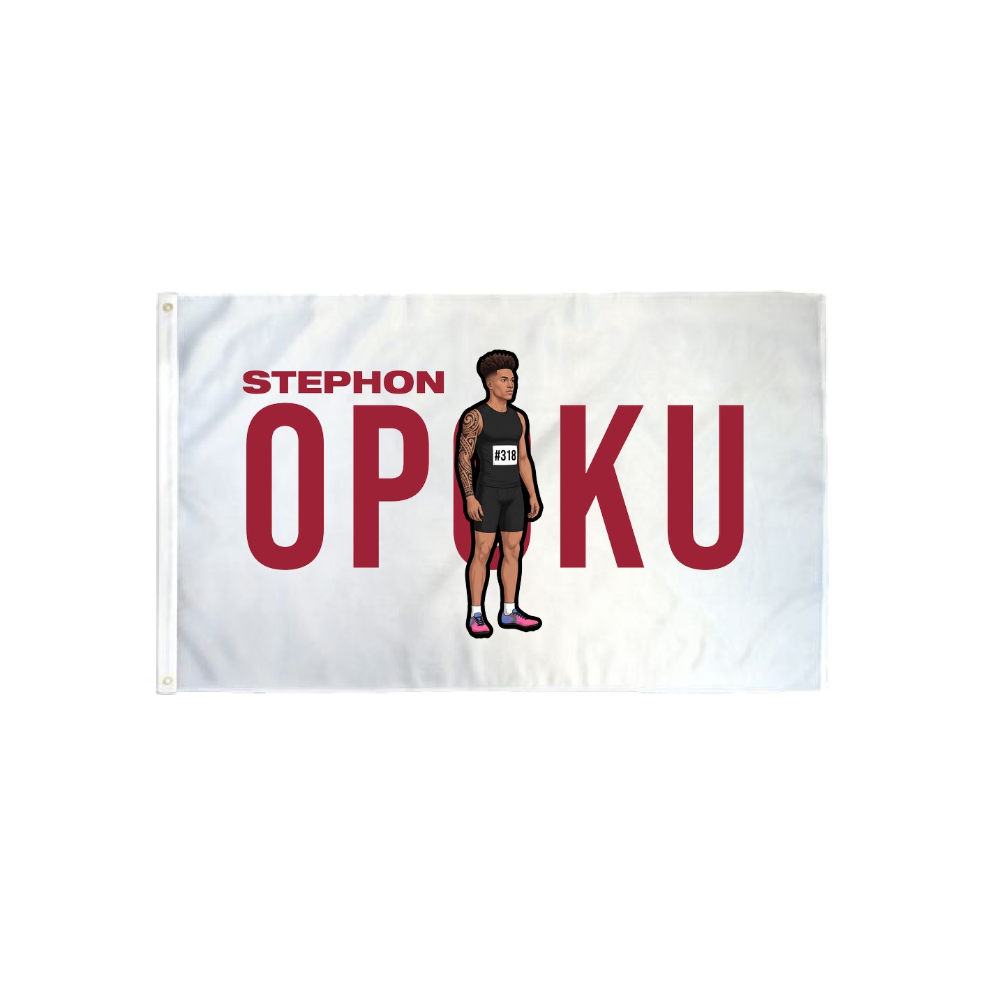 3x5 Flag — Player Name in Classic