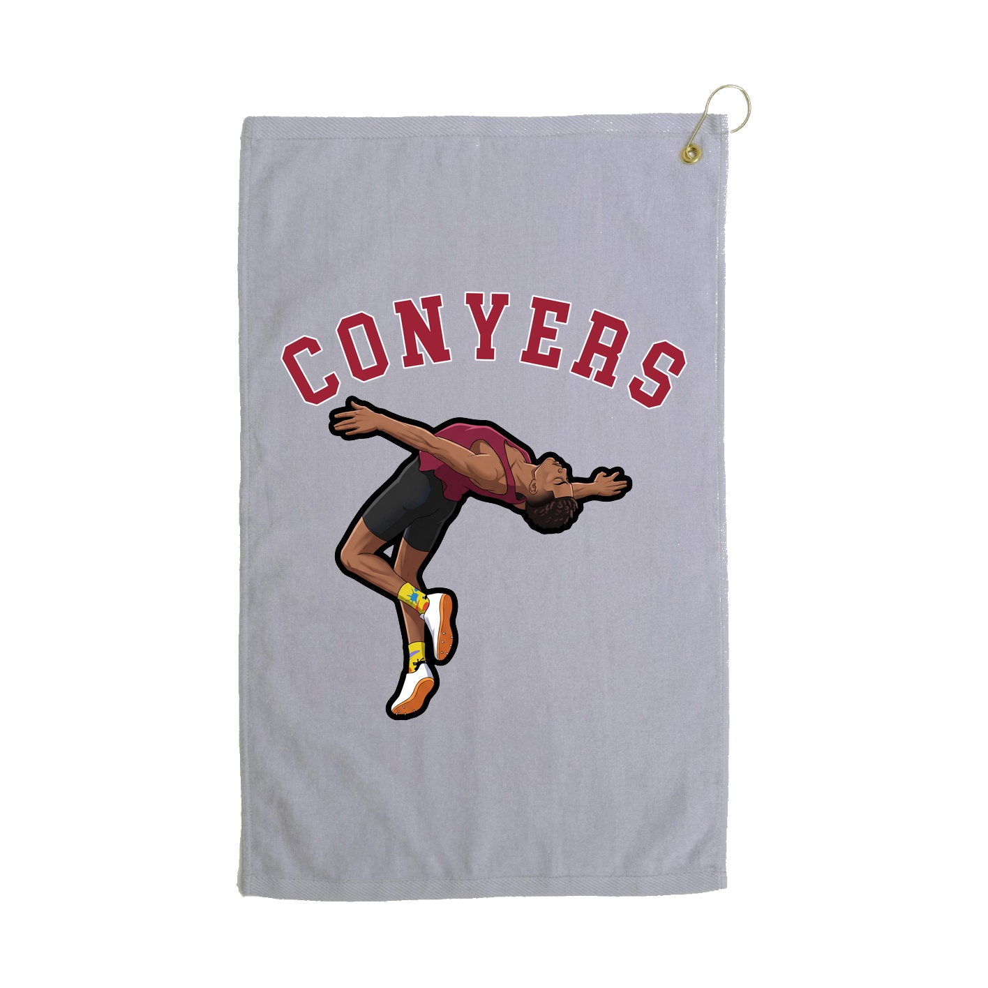 Golf Towel — Shirsey Arch in Grey