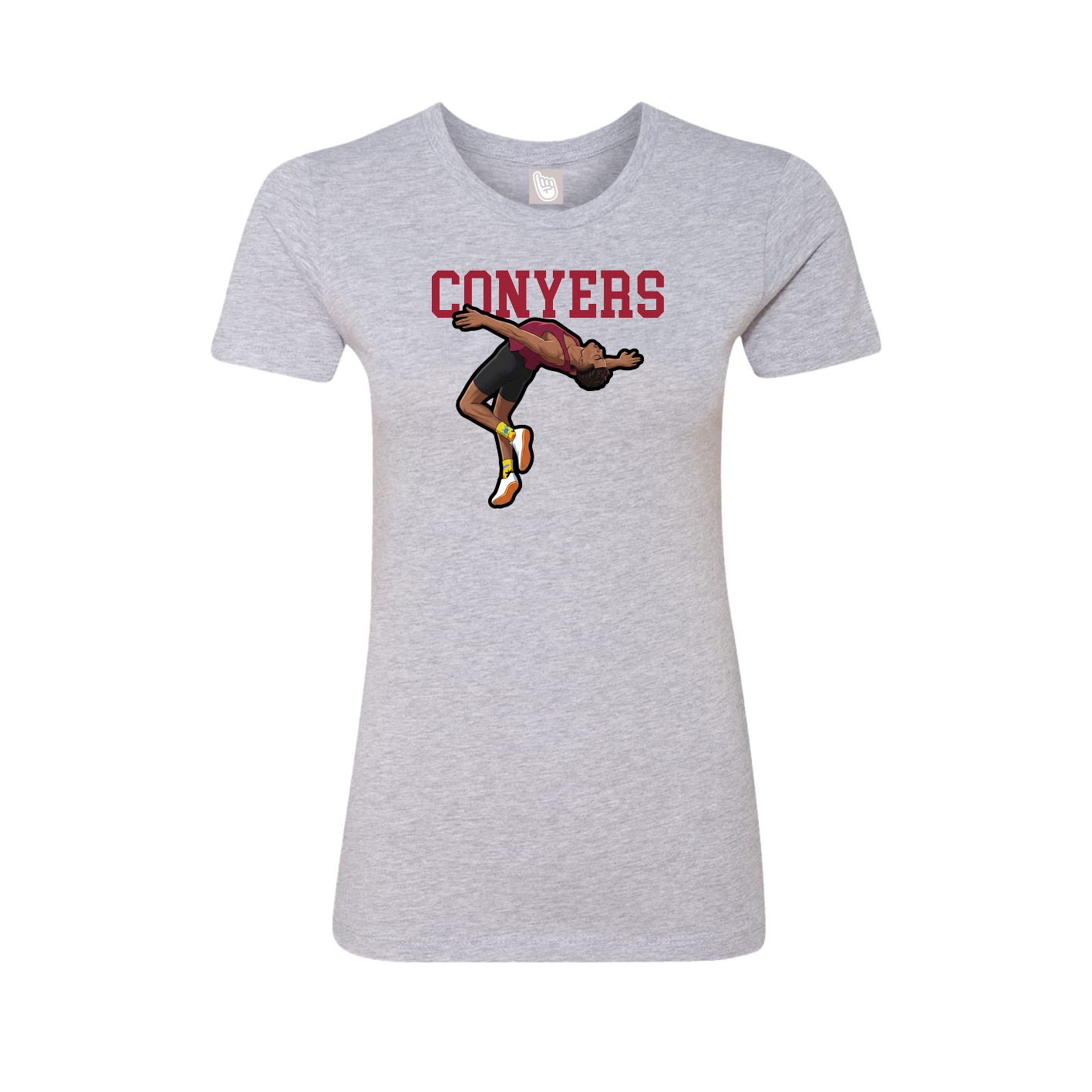 Fitted Women's Tee — Shirsey in Grey