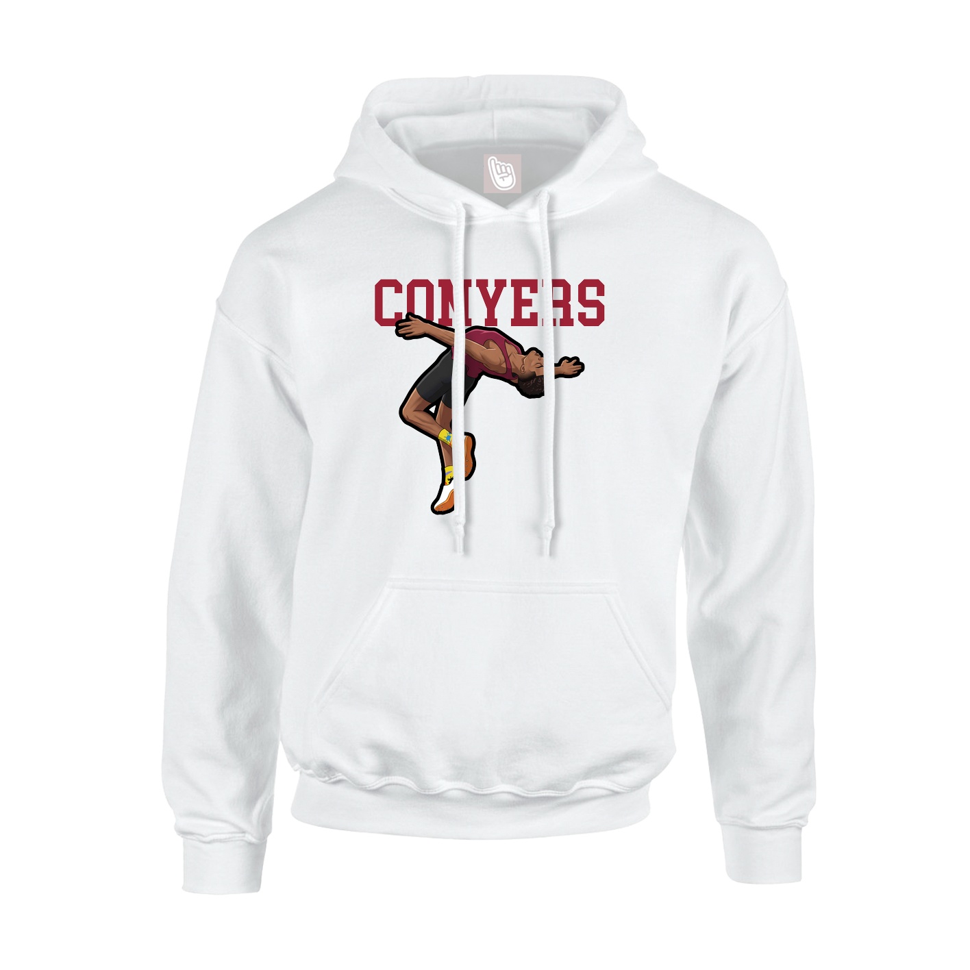 Hoodie — Shirsey in White