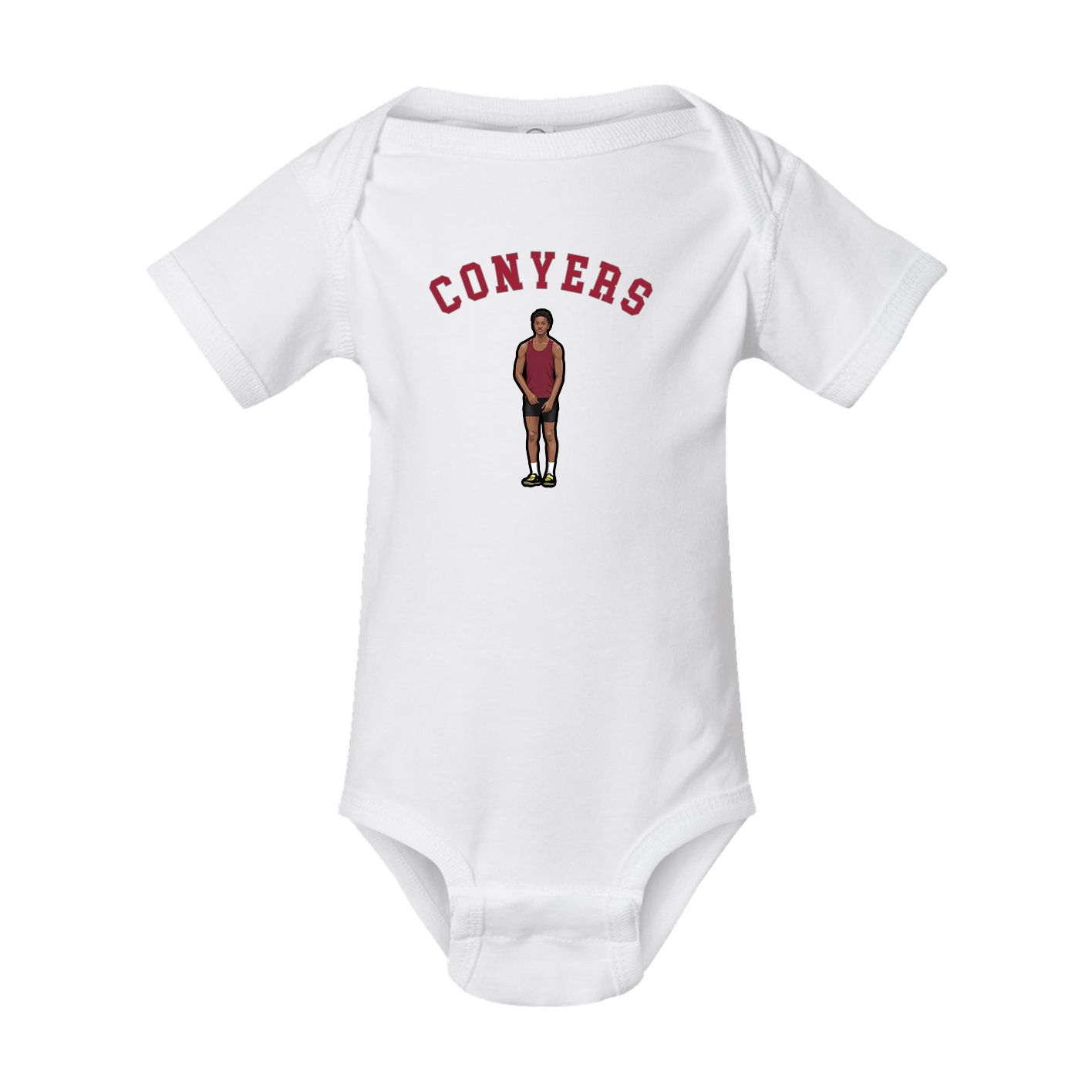 Baby Onesie — Shirsey Arch in White