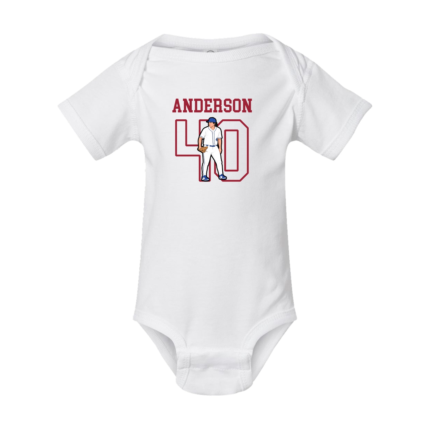 Baby Onesie — Shirsey in White