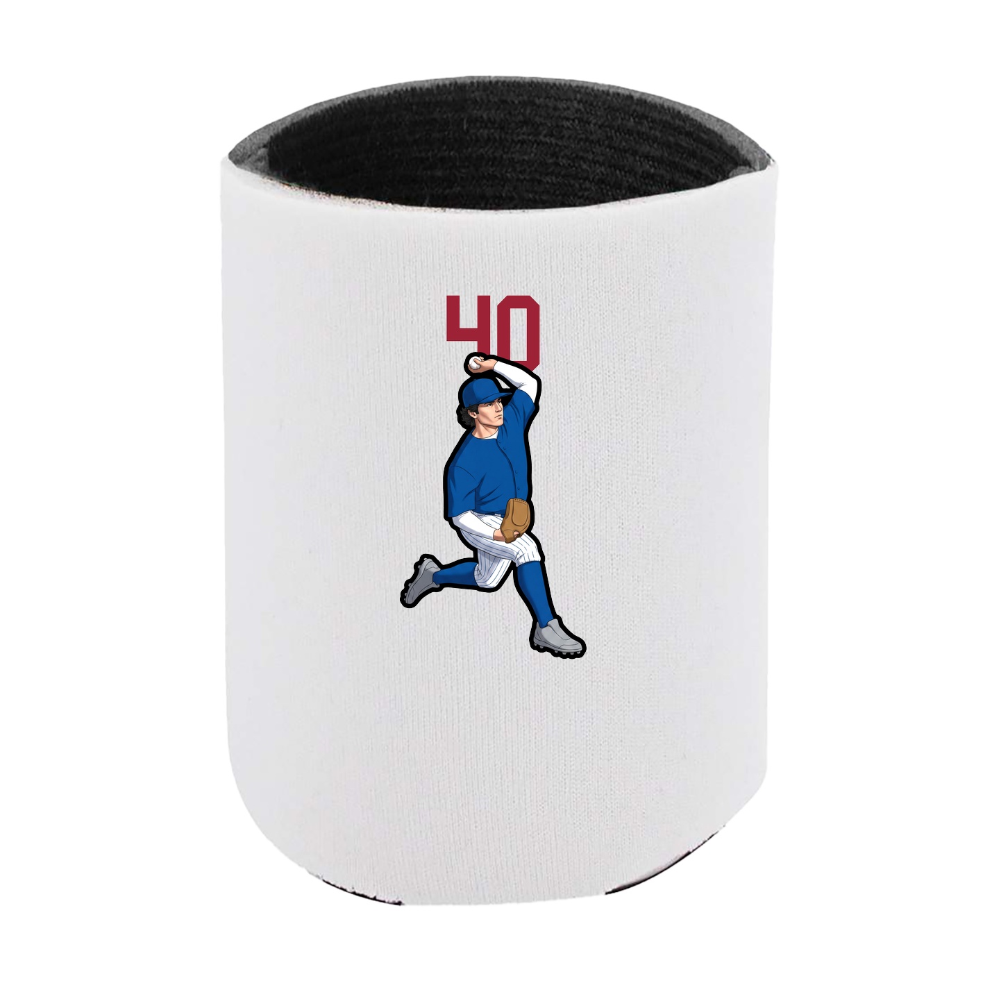 Can Holder — Number Top in White