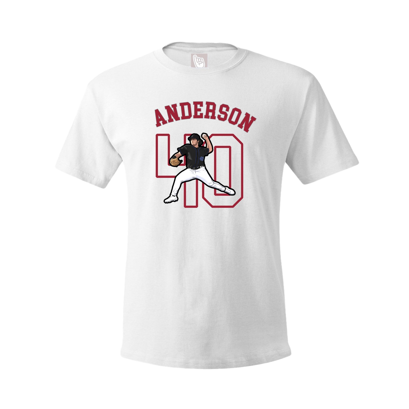 Youth Tee — Shirsey Arch in White