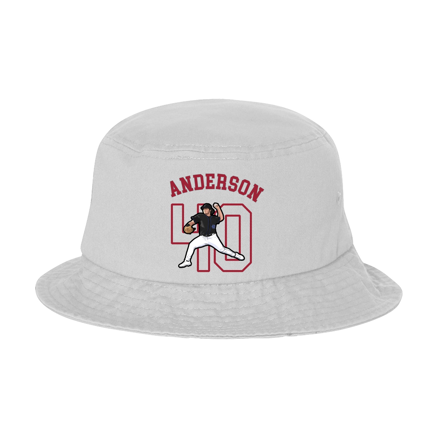 Bucket Cap — Shirsey Arch in White