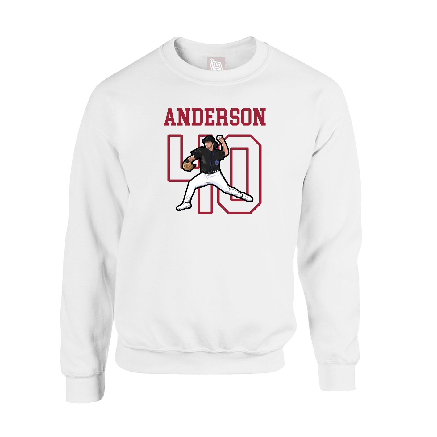 Fleece Crew — Shirsey in White