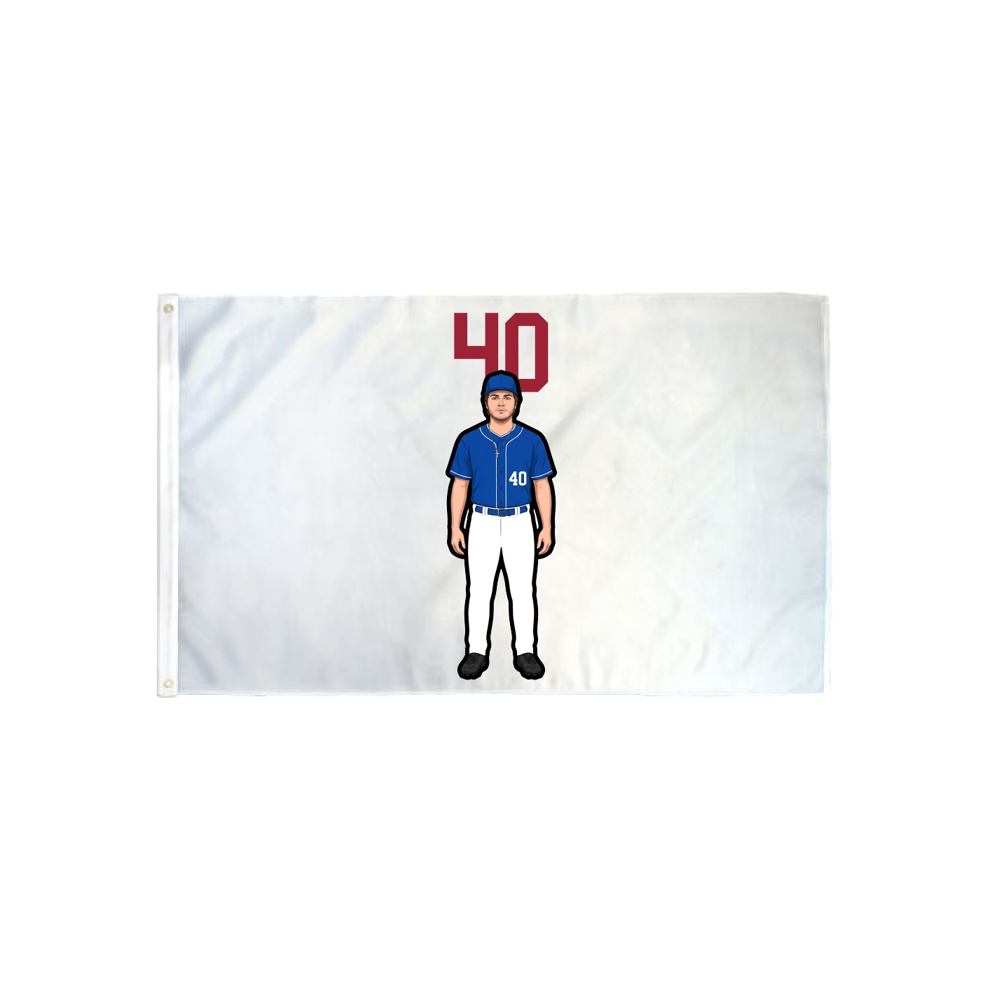 3x5 Flag — Number Top in Classic