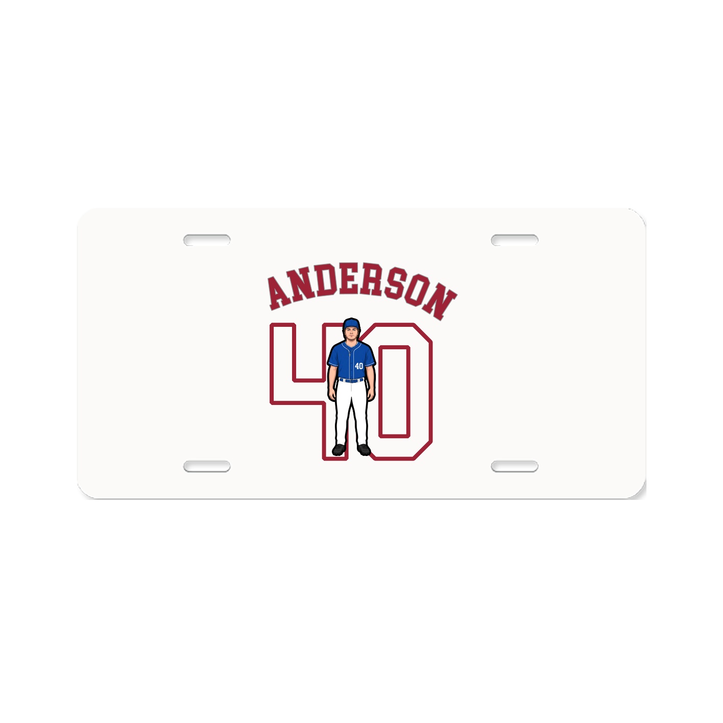 License Plate — Shirsey Arch in Classic