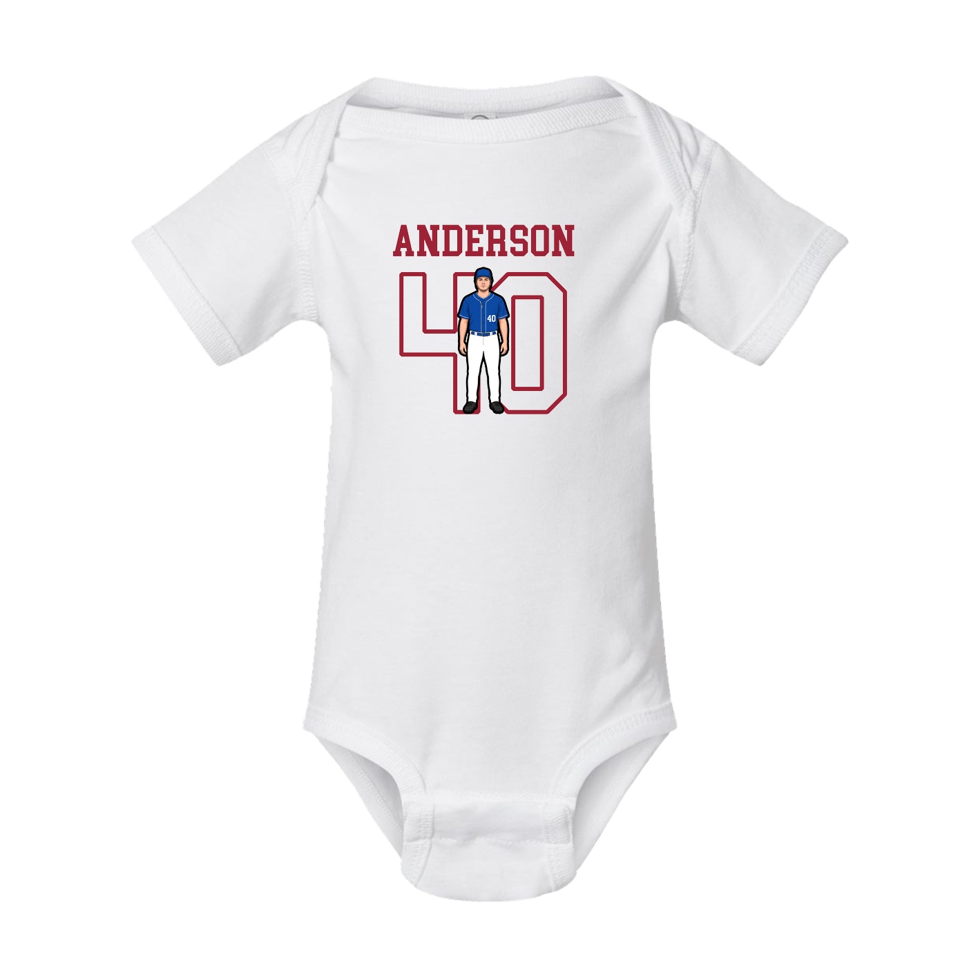 Baby Onesie — Shirsey in White