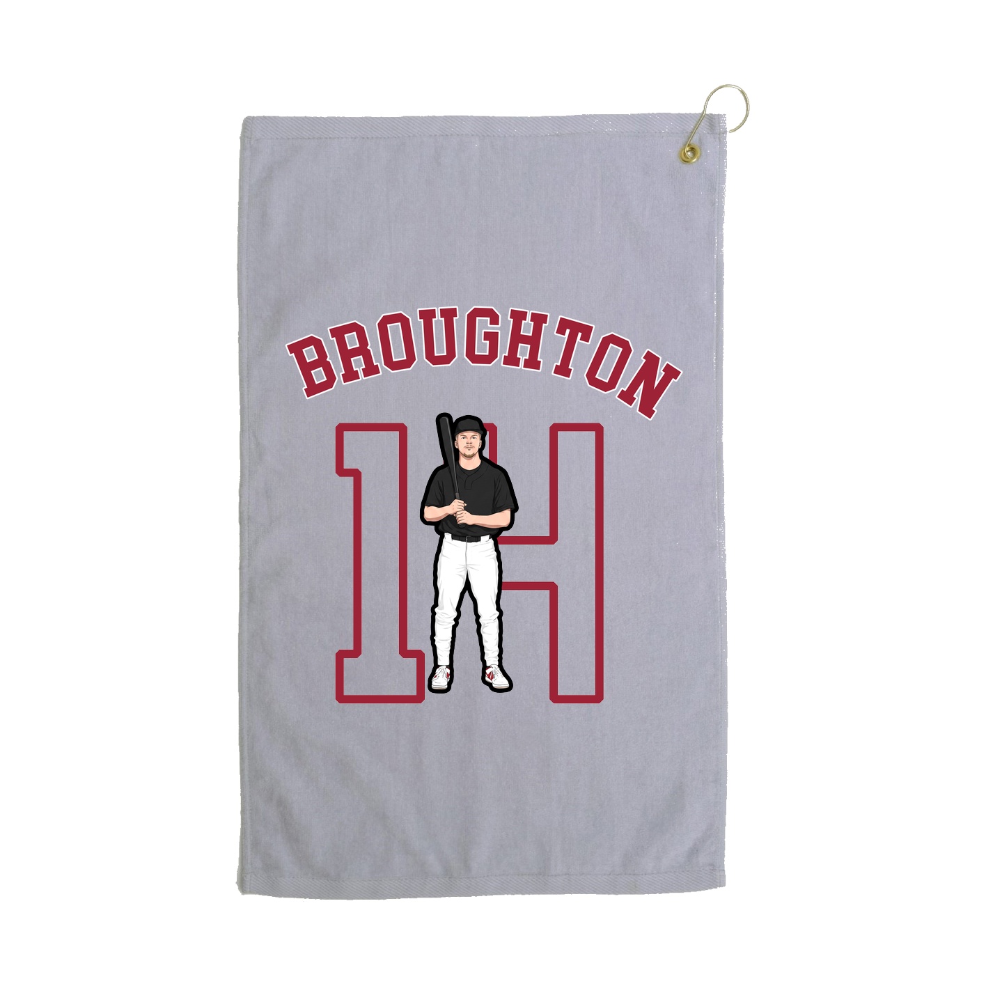 Golf Towel — Shirsey Arch in Grey