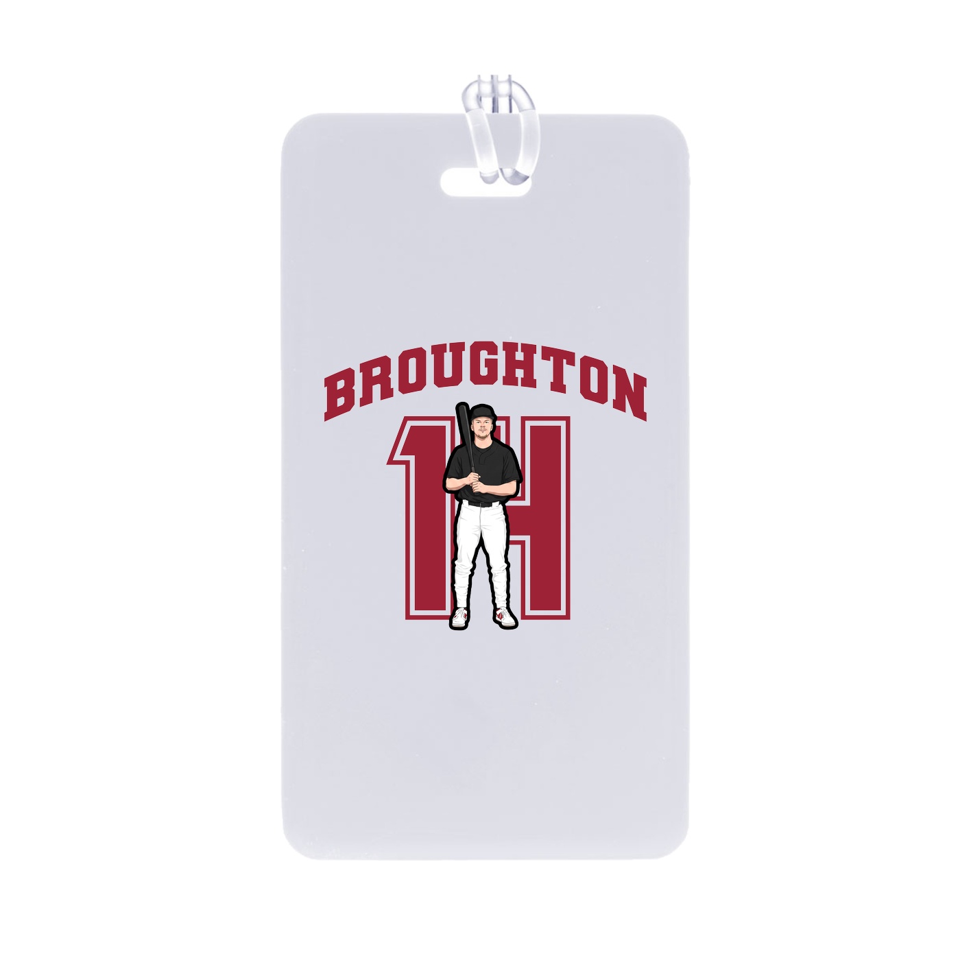 Bag Tag — Number in Classic