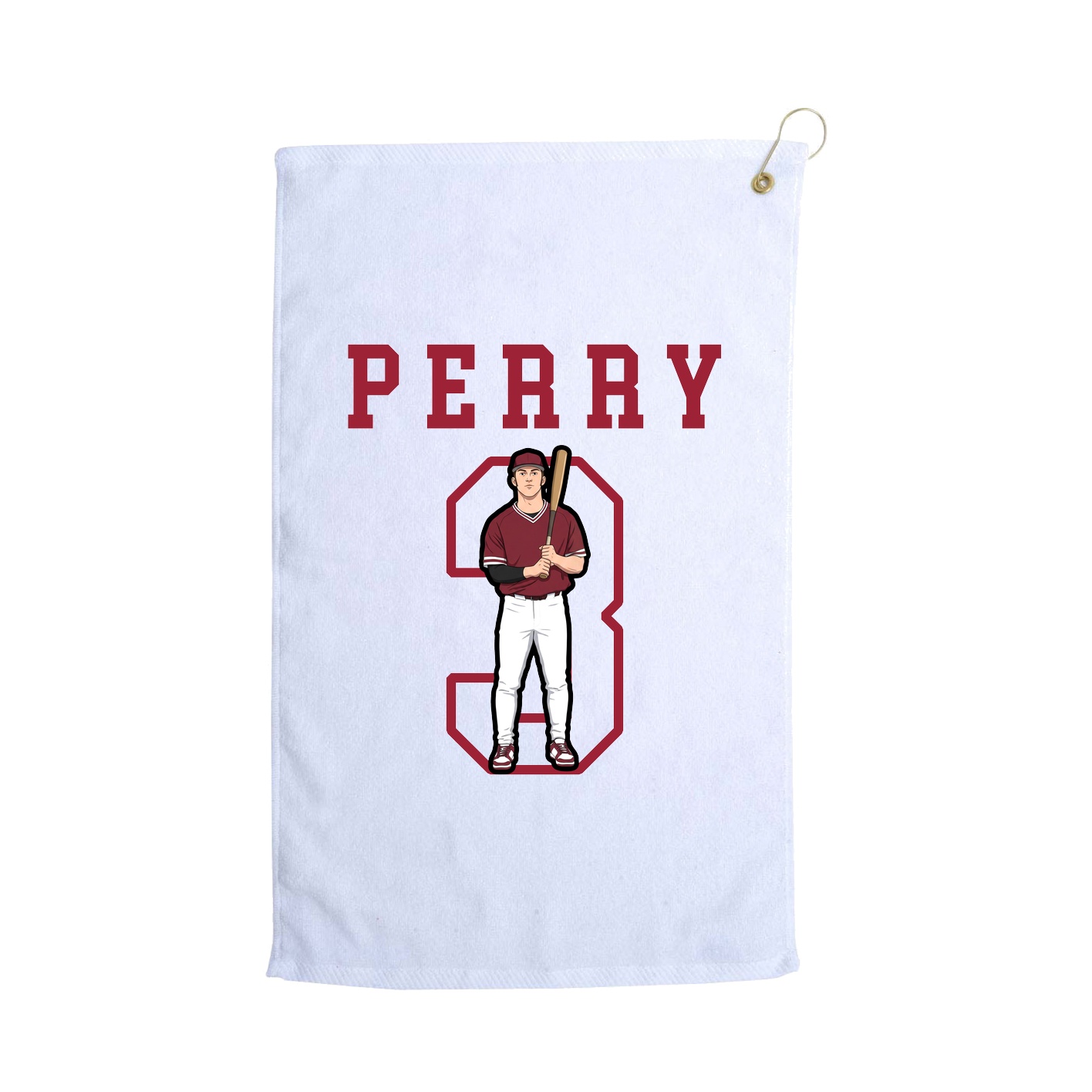 Golf Towel — Shirsey in White