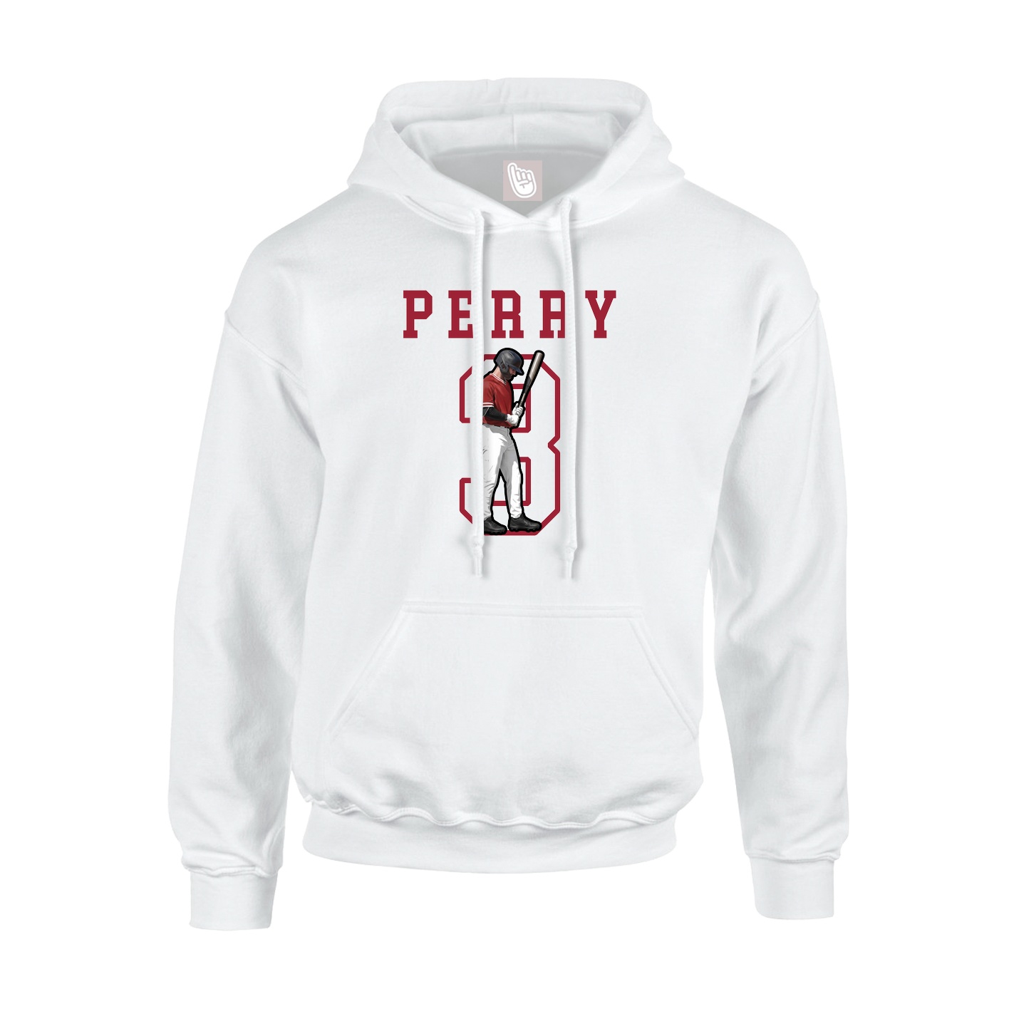 Hoodie — Shirsey in White