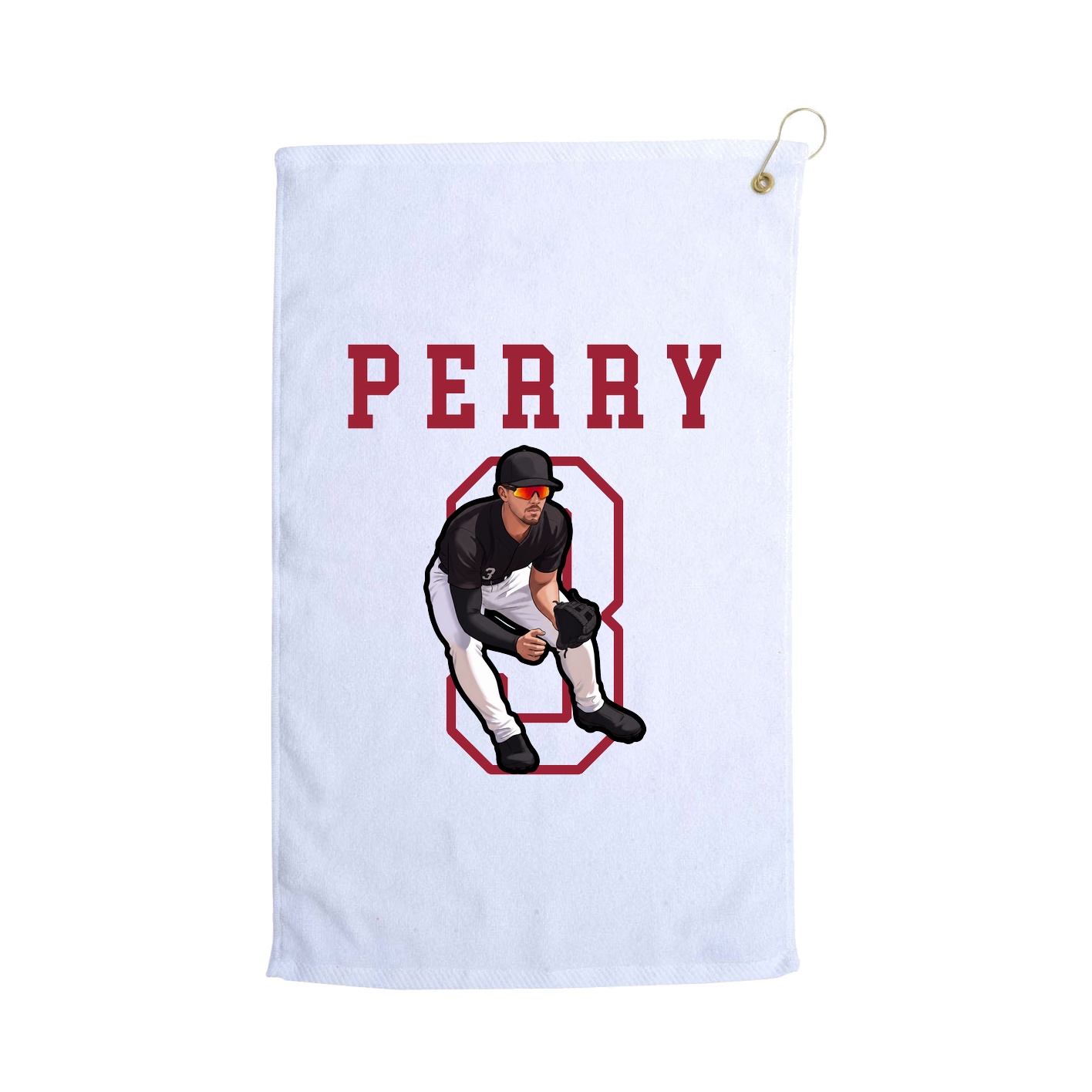 Golf Towel — Shirsey in White