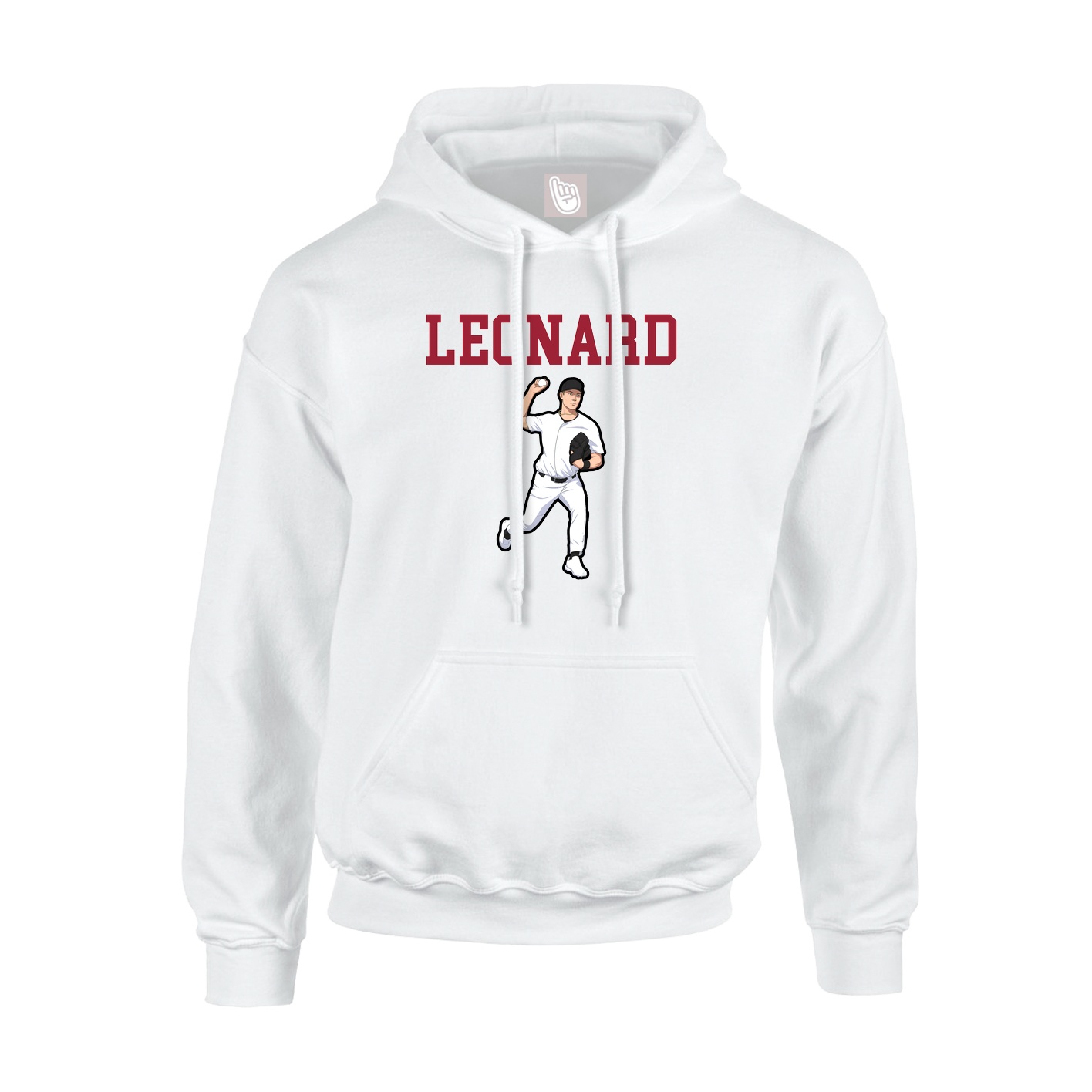 Youth Hoodie — Shirsey in White