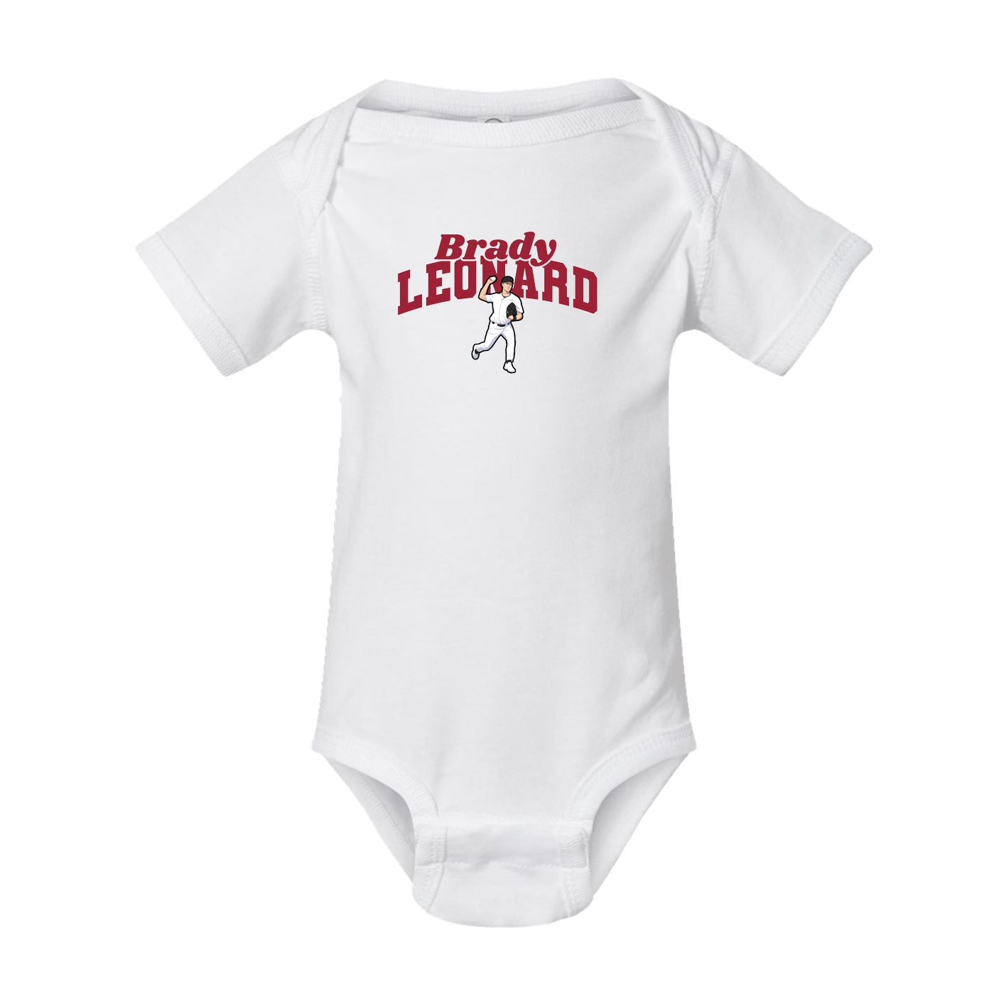 Baby Onesie — Signature Arch in White