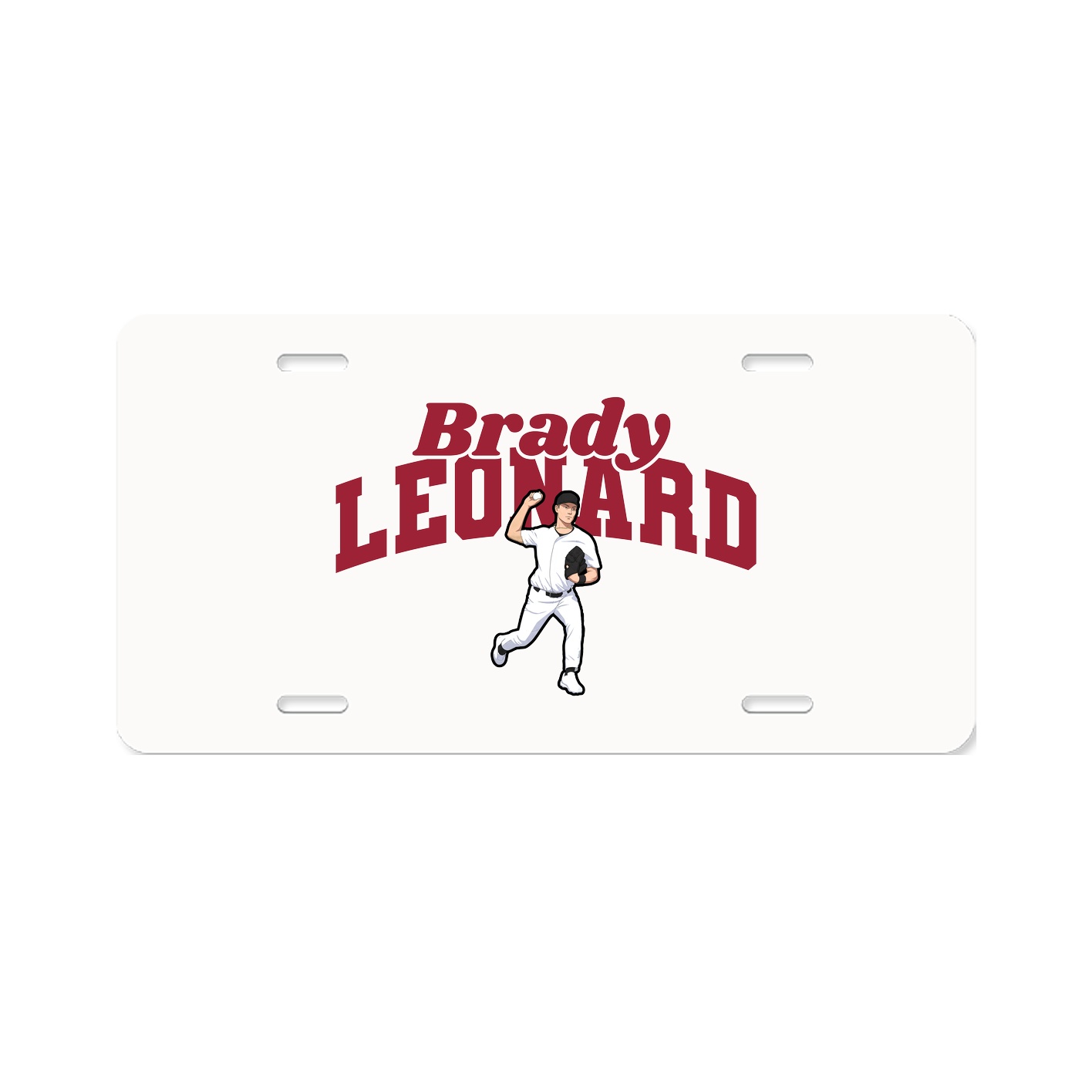 License Plate — Signature Arch in Classic