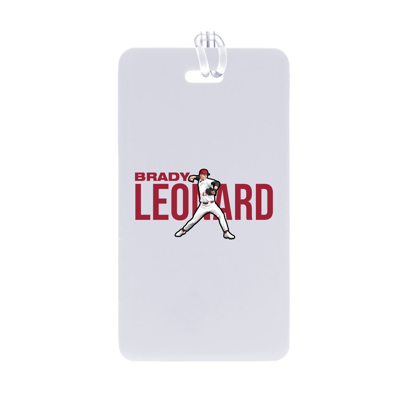 Bag Tag — Player Name in Classic