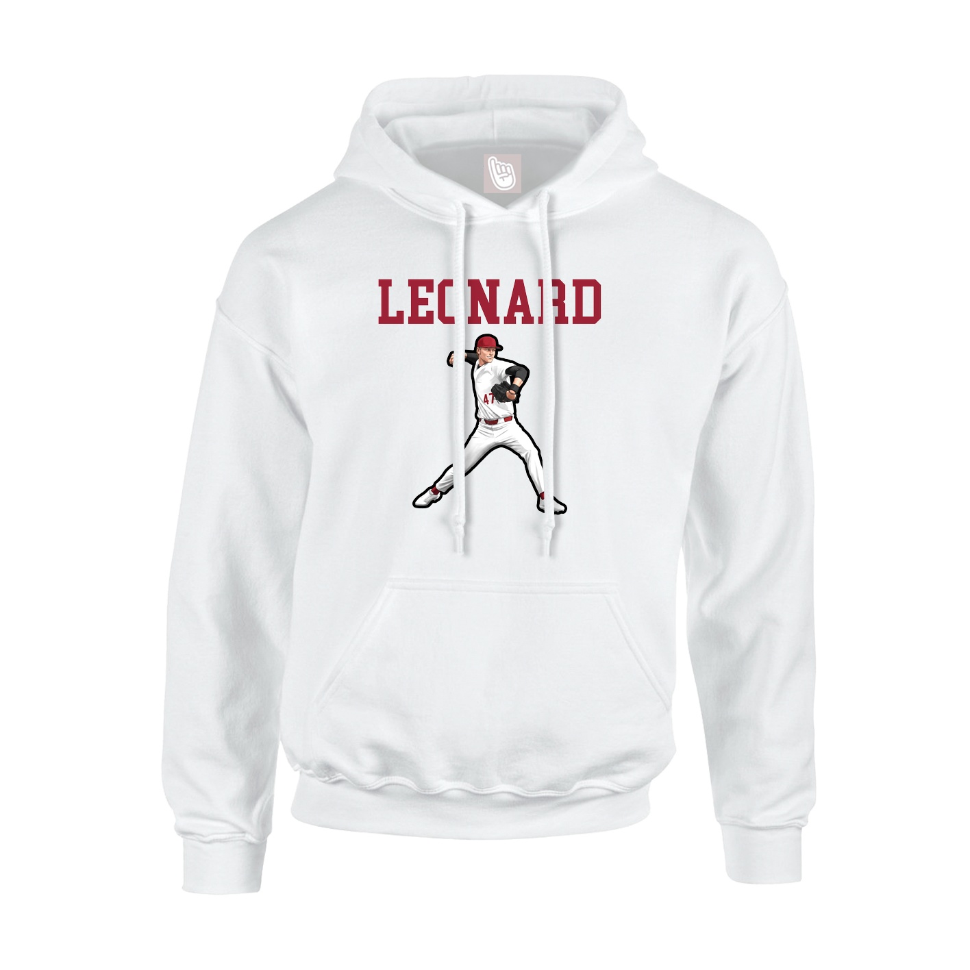 Youth Hoodie — Shirsey in White