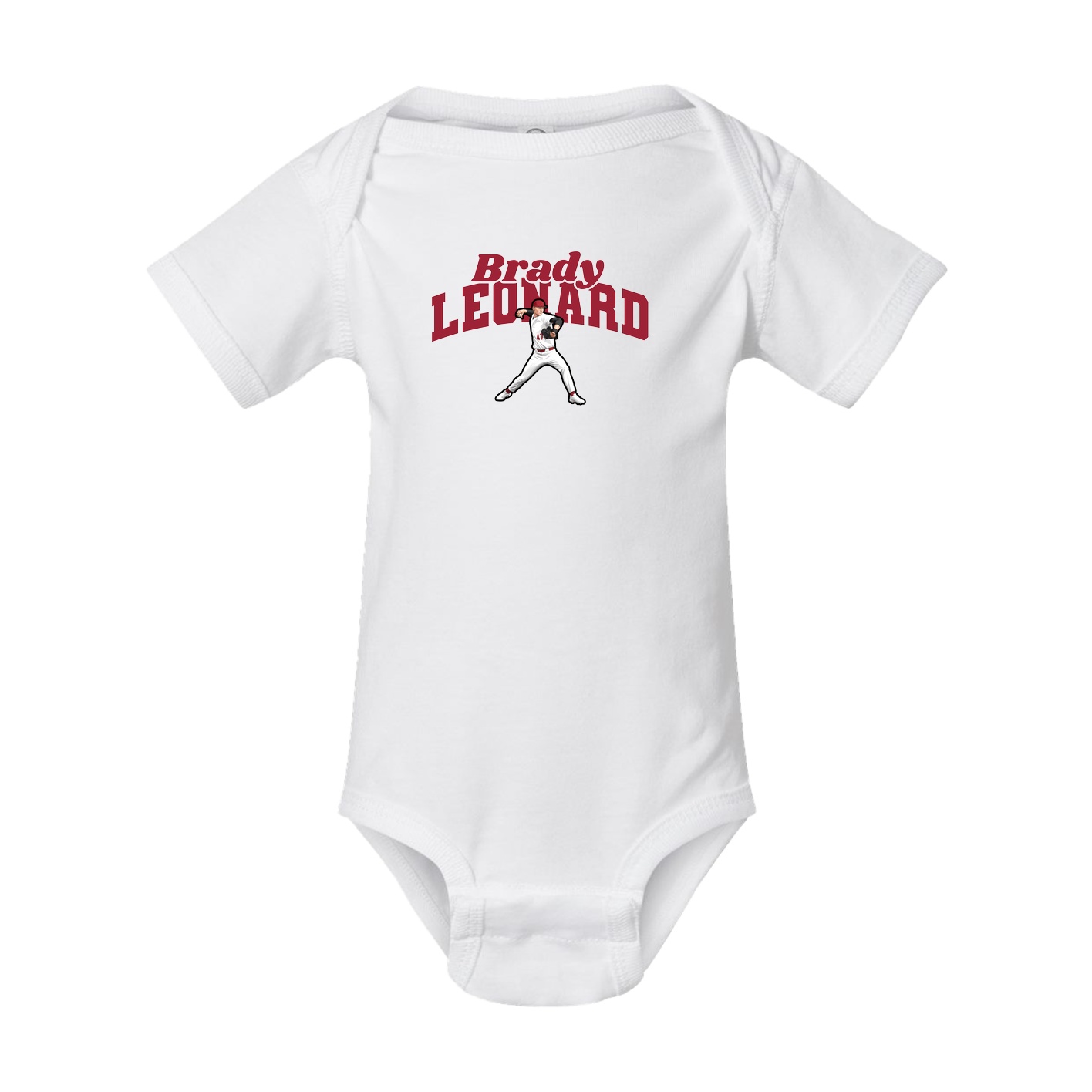 Baby Onesie — Signature Arch in White