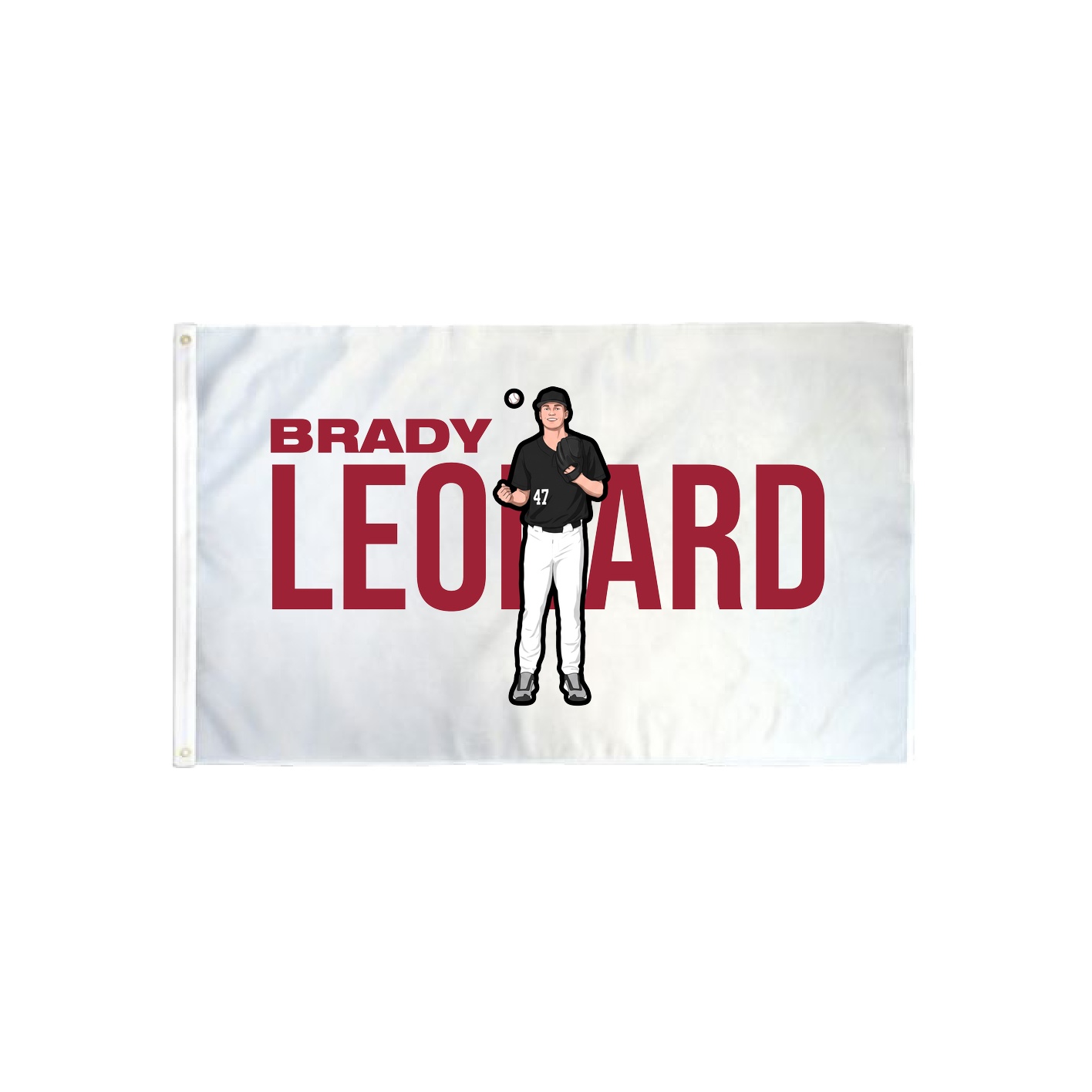3x5 Flag — Player Name in Classic