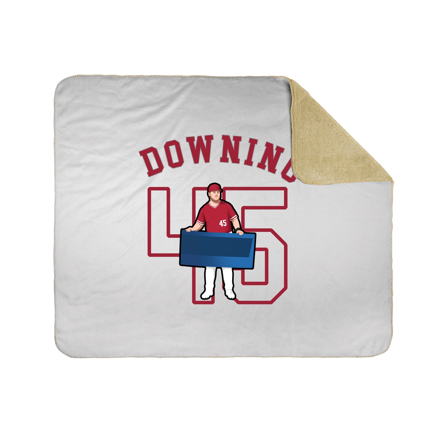 Throw Blanket — Shirsey Arch in White