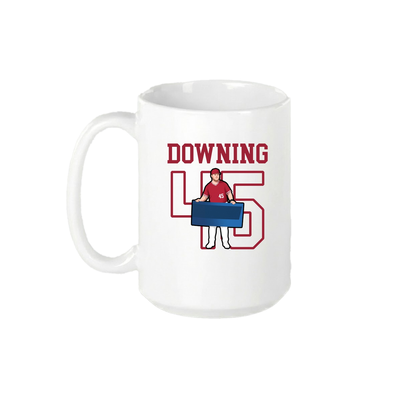 15oz Coffee Mug — Shirsey in White