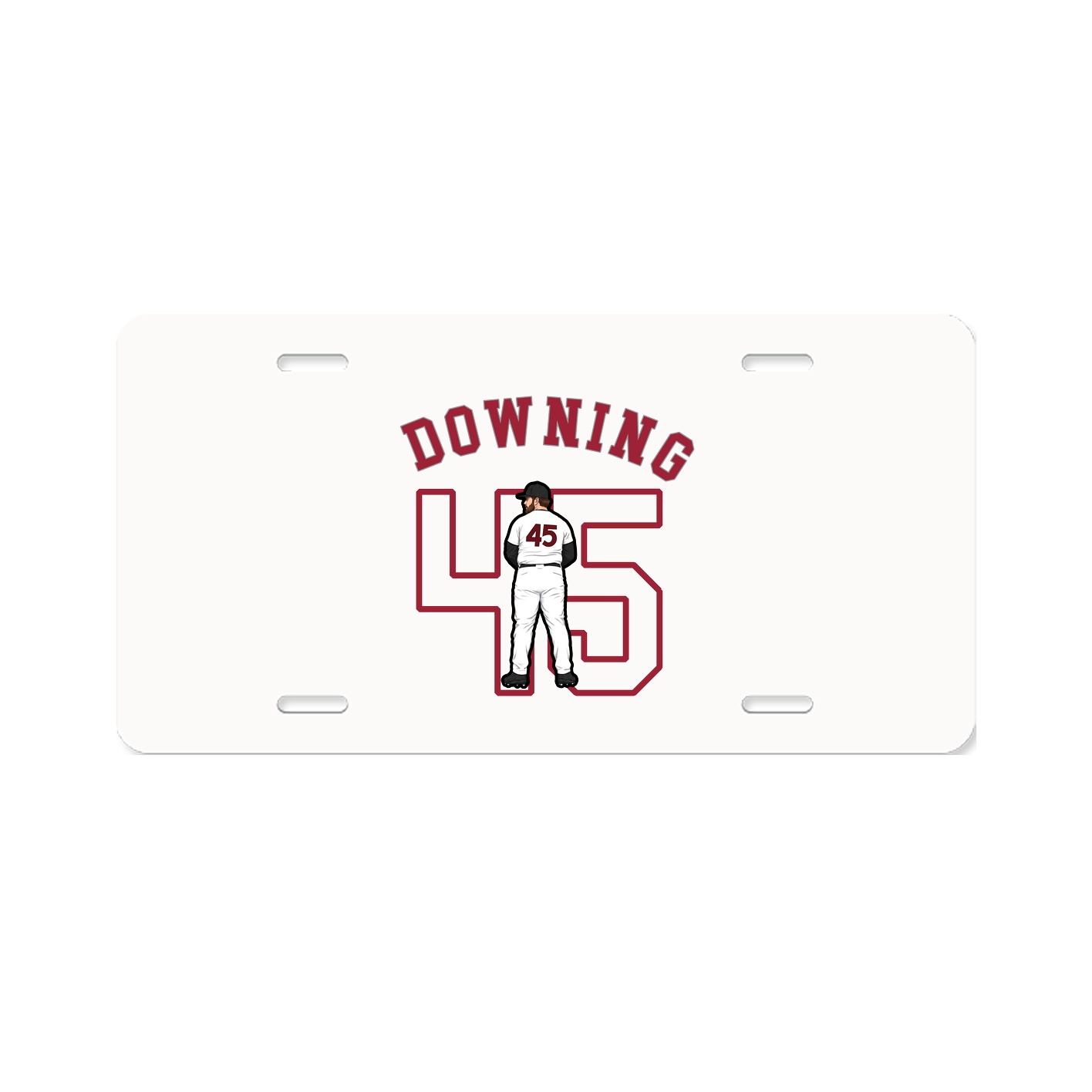 License Plate — Shirsey Arch in Classic