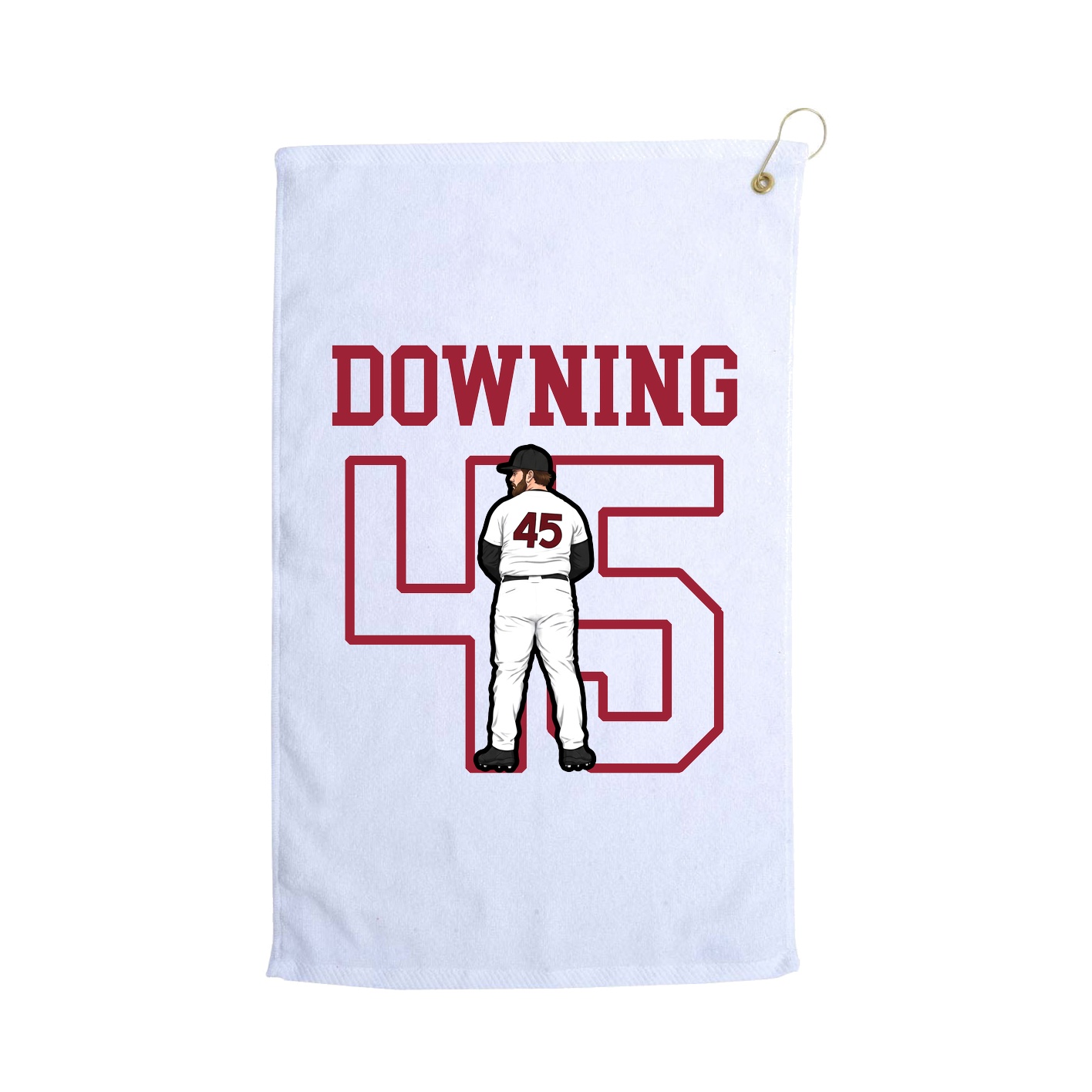 Golf Towel — Shirsey in White