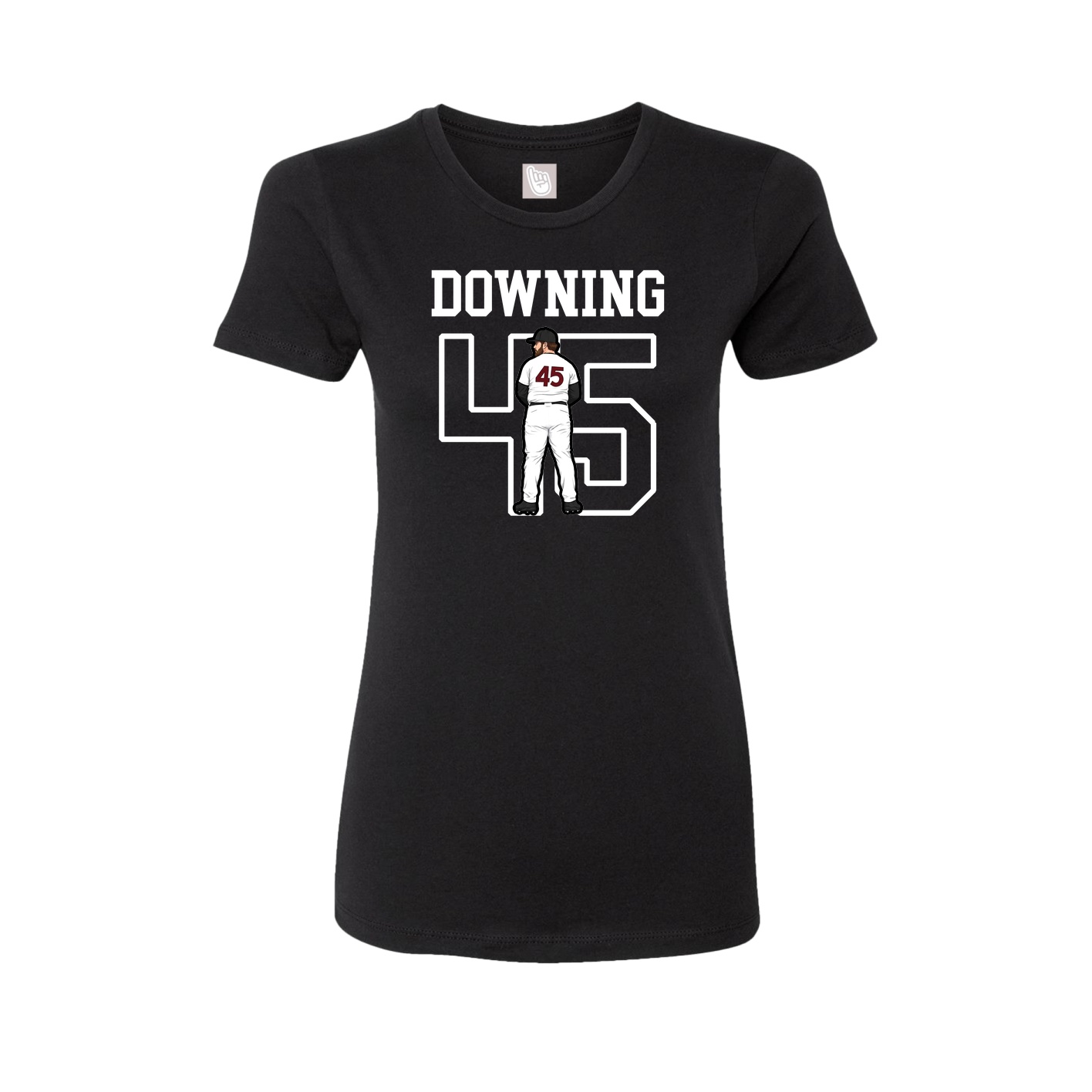 Fitted Women's Tee — Shirsey in Black