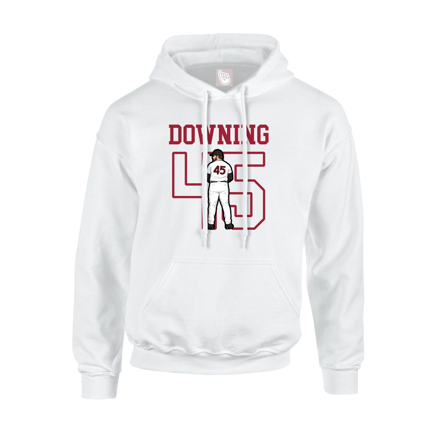 Youth Hoodie — Shirsey in White