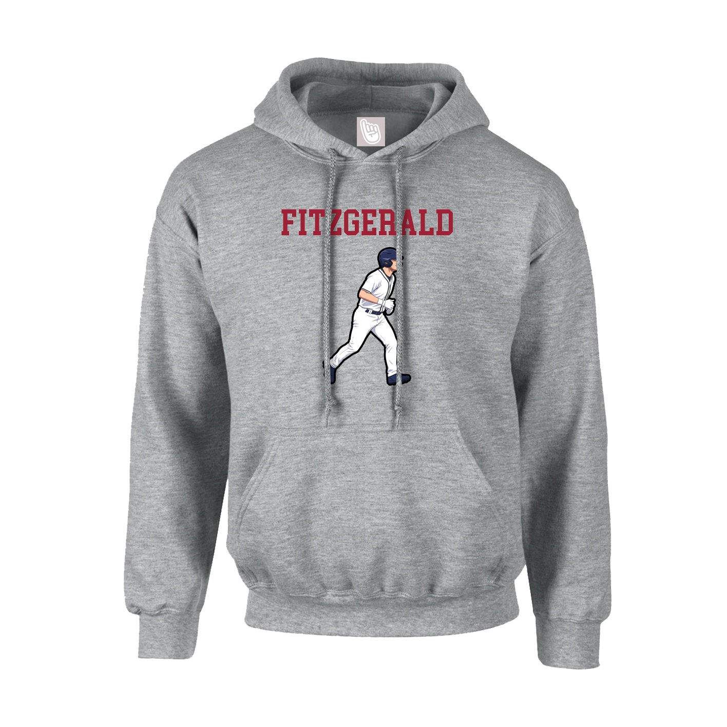 Hoodie — Shirsey in Grey